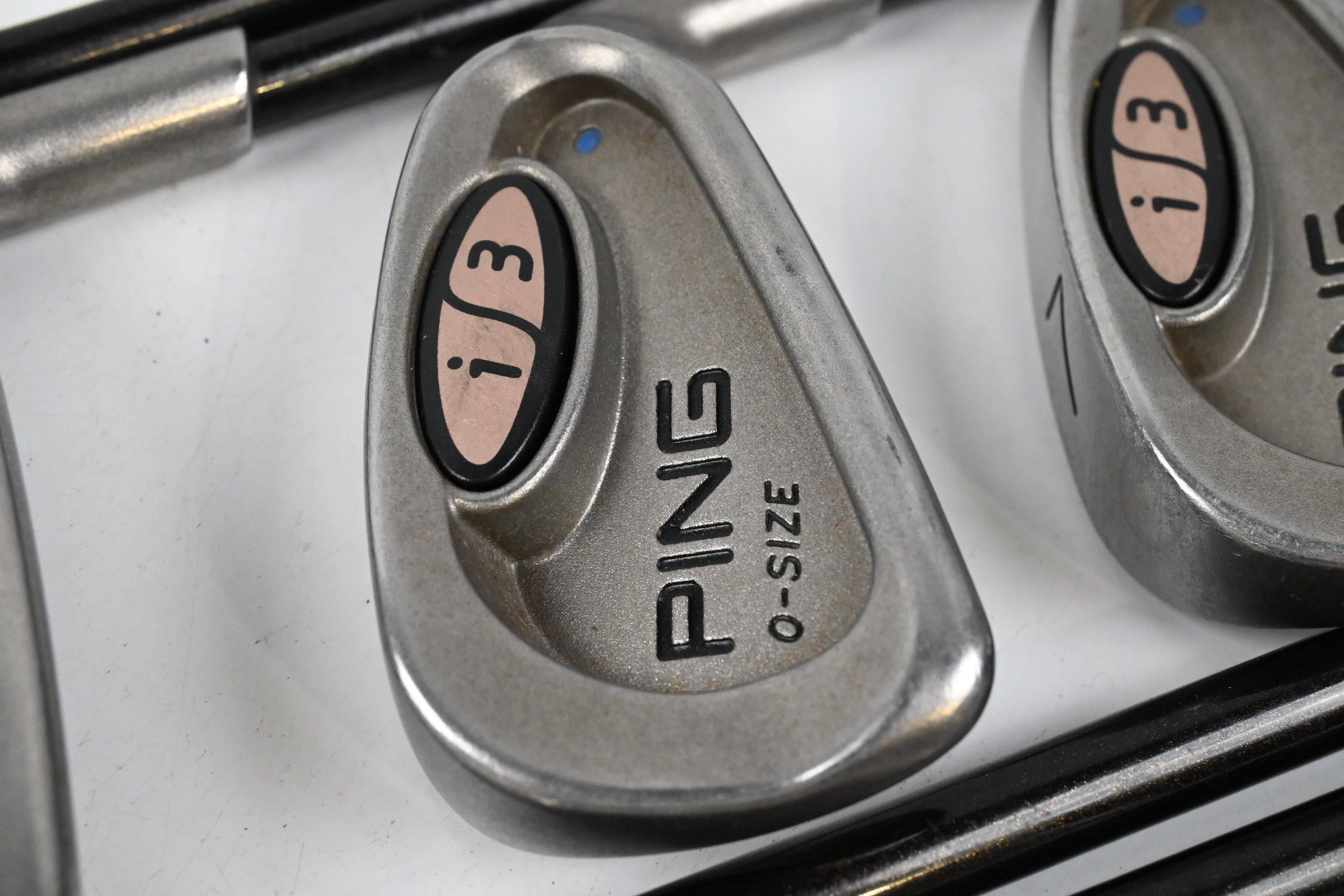 Ladies Ping i3 O-Size Irons / 4-PW+SW / Blue Dot / Ladies Flex Ping 350 Shafts