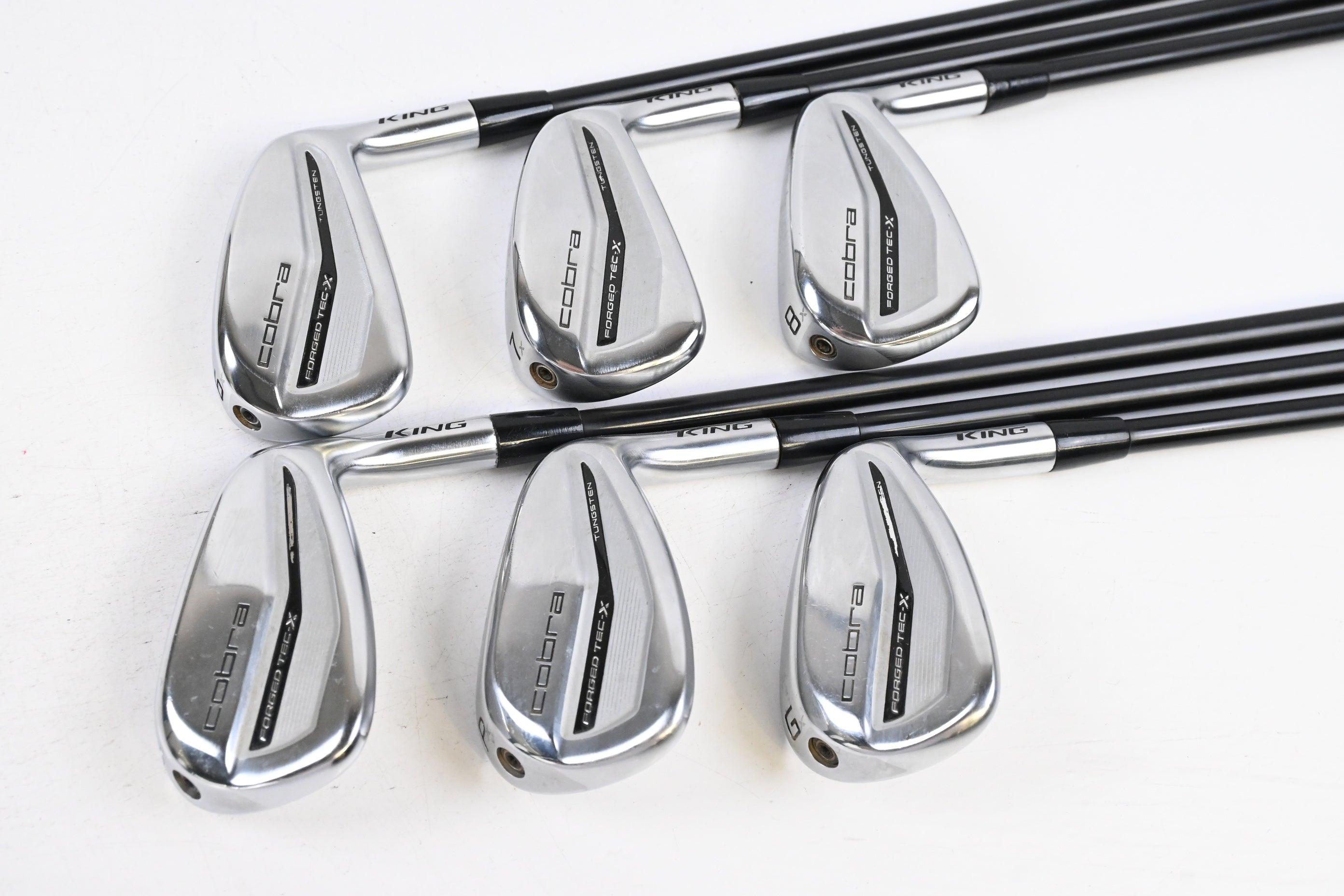 Cobra Forged Tec X 2022 Irons / 6-PW+GW / Senior Flex KBS PGI 65 Shafts
