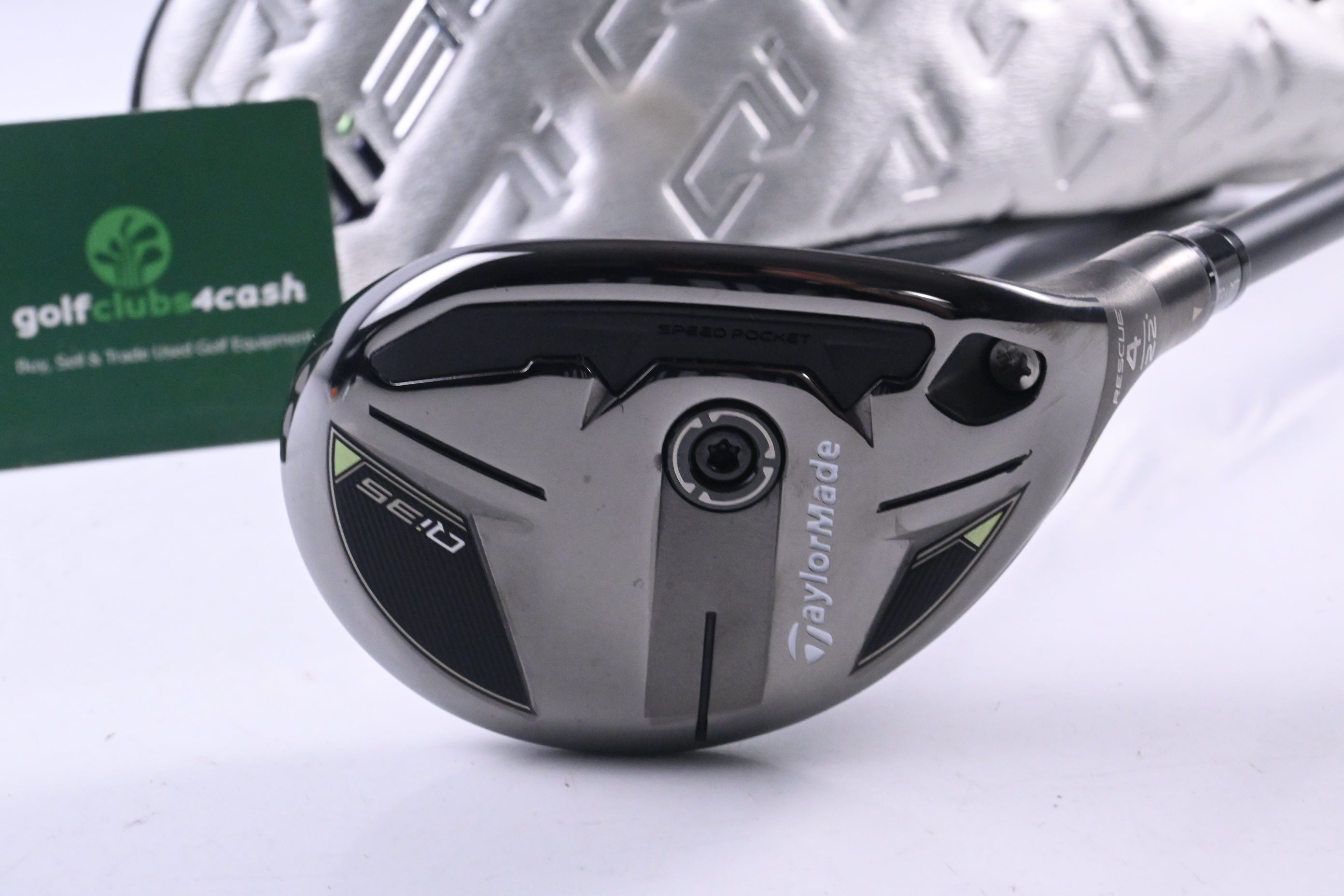 Taylormade Qi35 #4 Hybrid / 23 Degree / Regular Flex Ventus Blue '25 6 Shaft