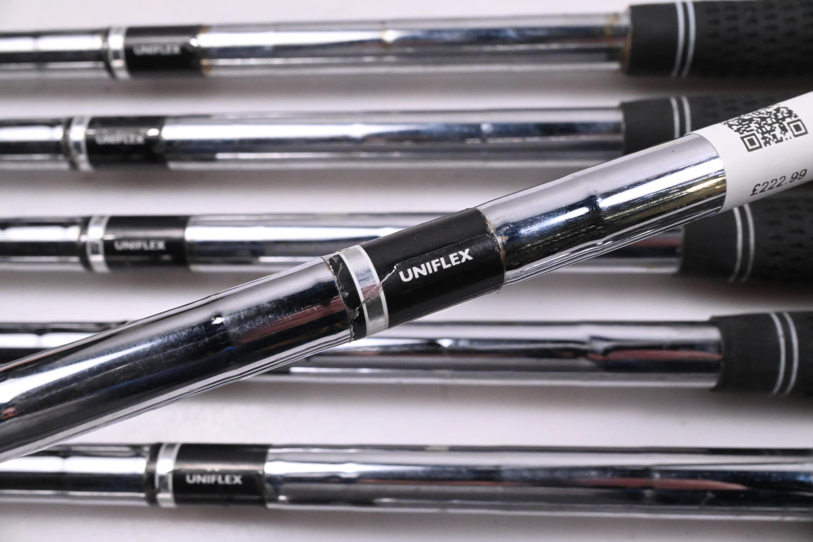 Callaway Fusion Wide Sole Irons / 4-PW+SW / UniFlex N.S.Pro 990 Shafts