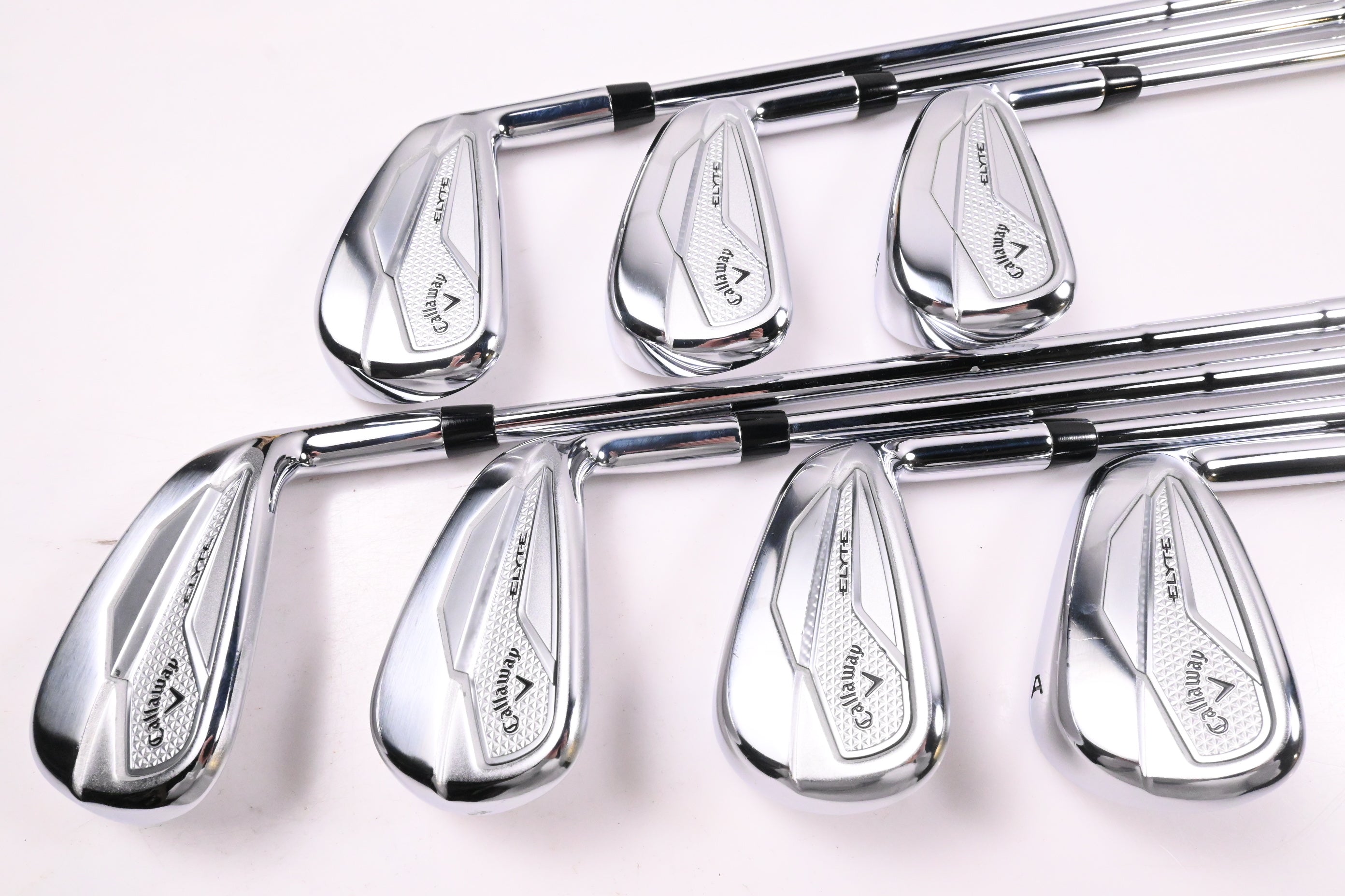 Callaway Elyte Irons / 5-PW+GW / Stiff Flex Dynamic Gold Mid 100 S300 Shafts