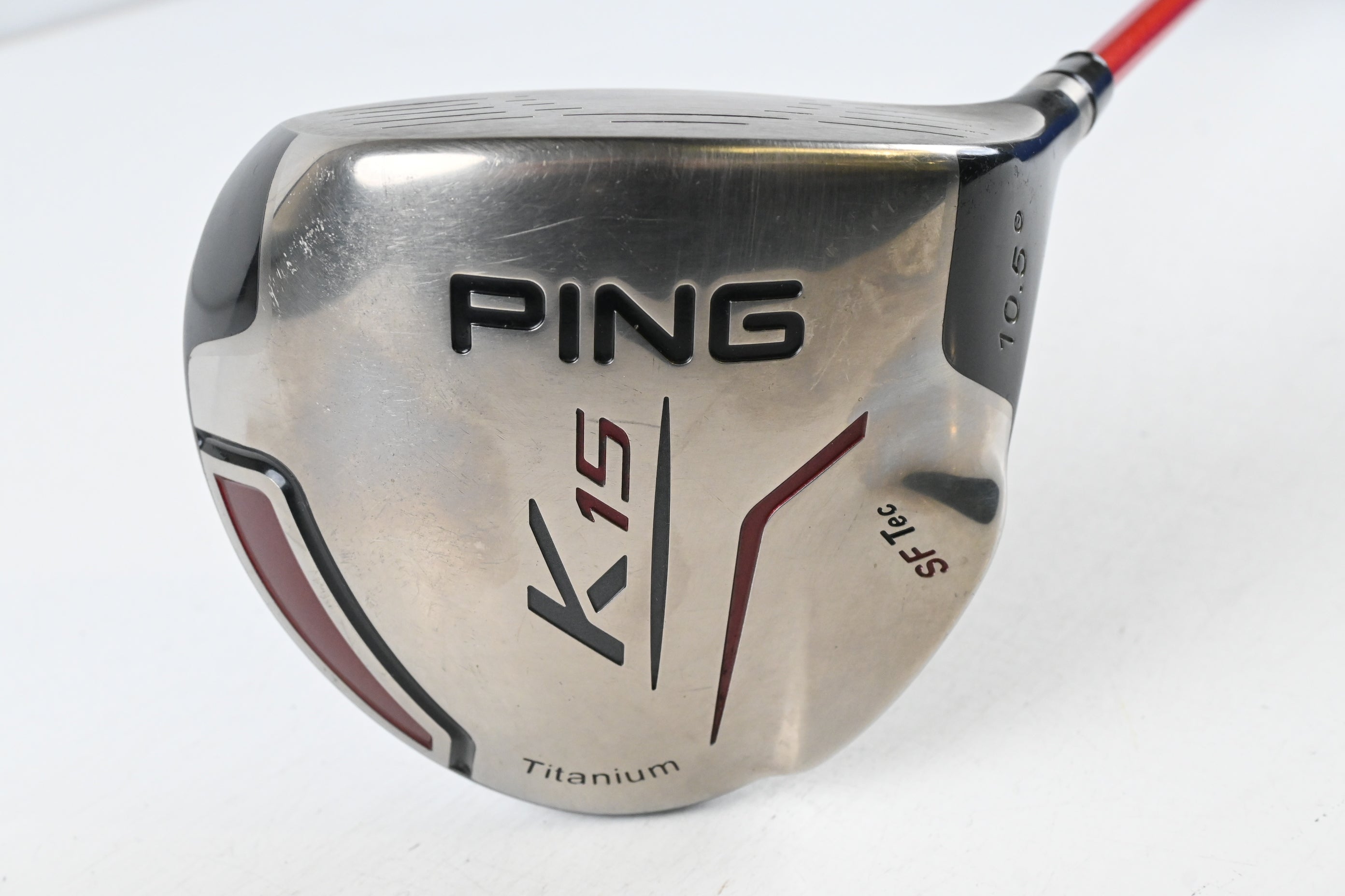 Ping K15 SF Tec Driver / 10.5 Degree / Regular Flex Fujikura Motore F1 65 Shaft