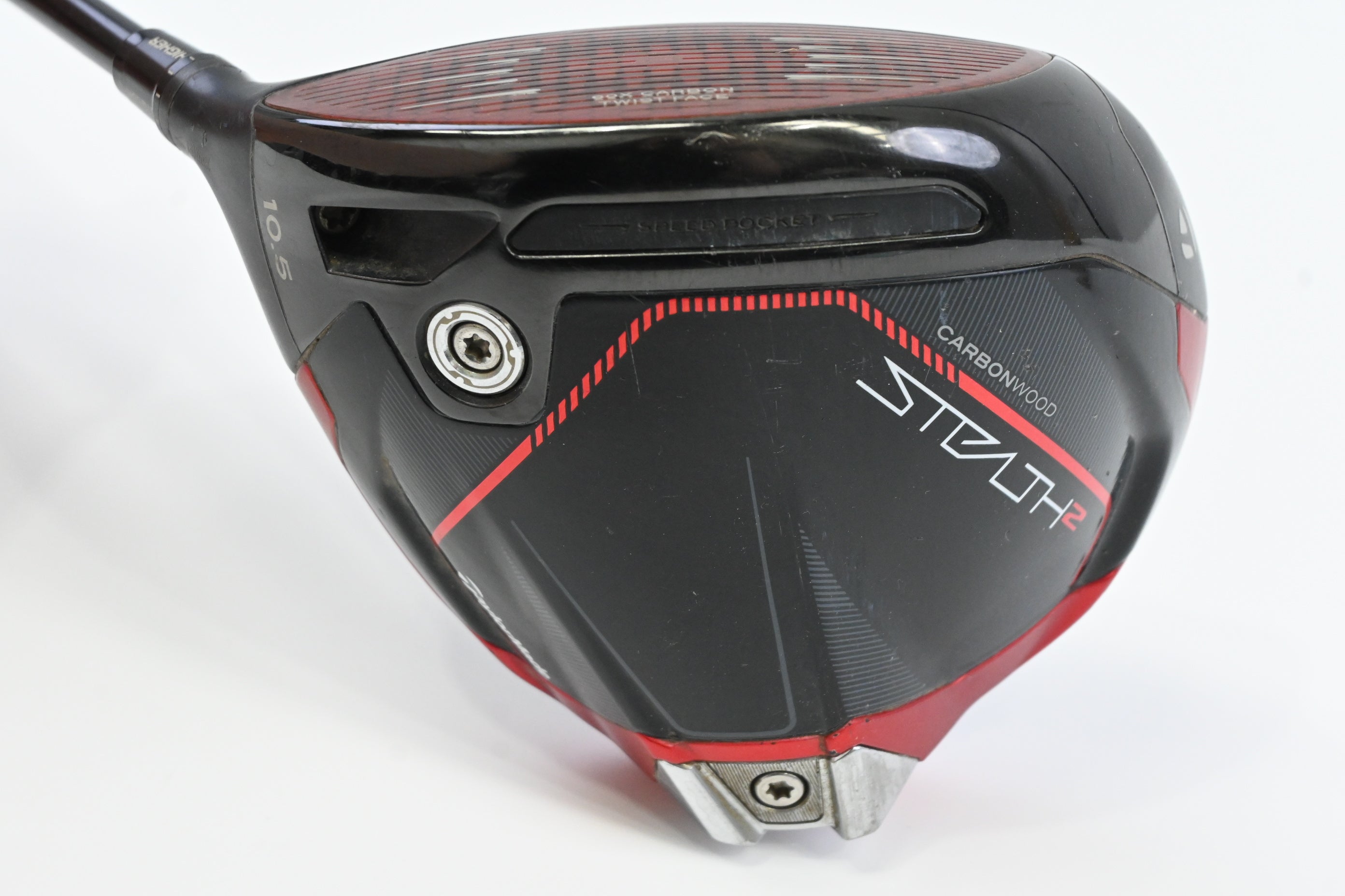 Left Hand Taylormade Stealth 2 Driver / 10.5 Degree / Stiff Flex Kai'li Blue 60