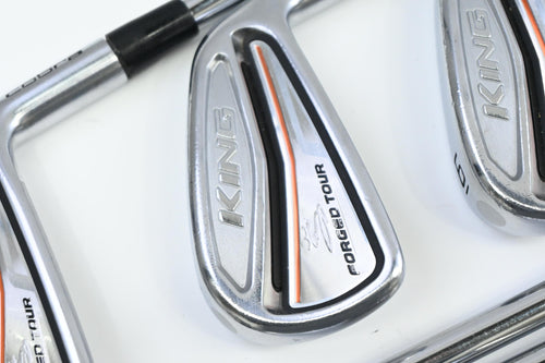 Cobra King Forged Tour Irons / 4-PW / Stiff Flex KBS Tour Lite 120