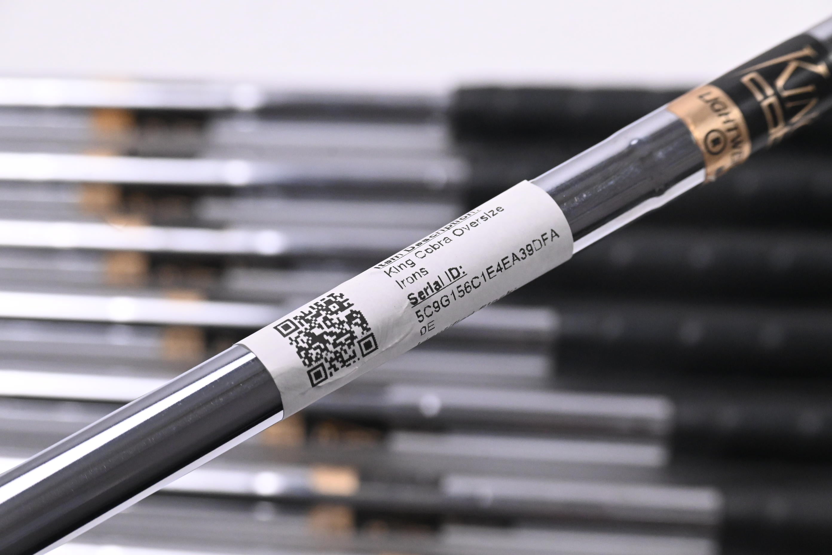 King Cobra Oversize Irons / 3-PW / Regular Flex Cobra Shafts