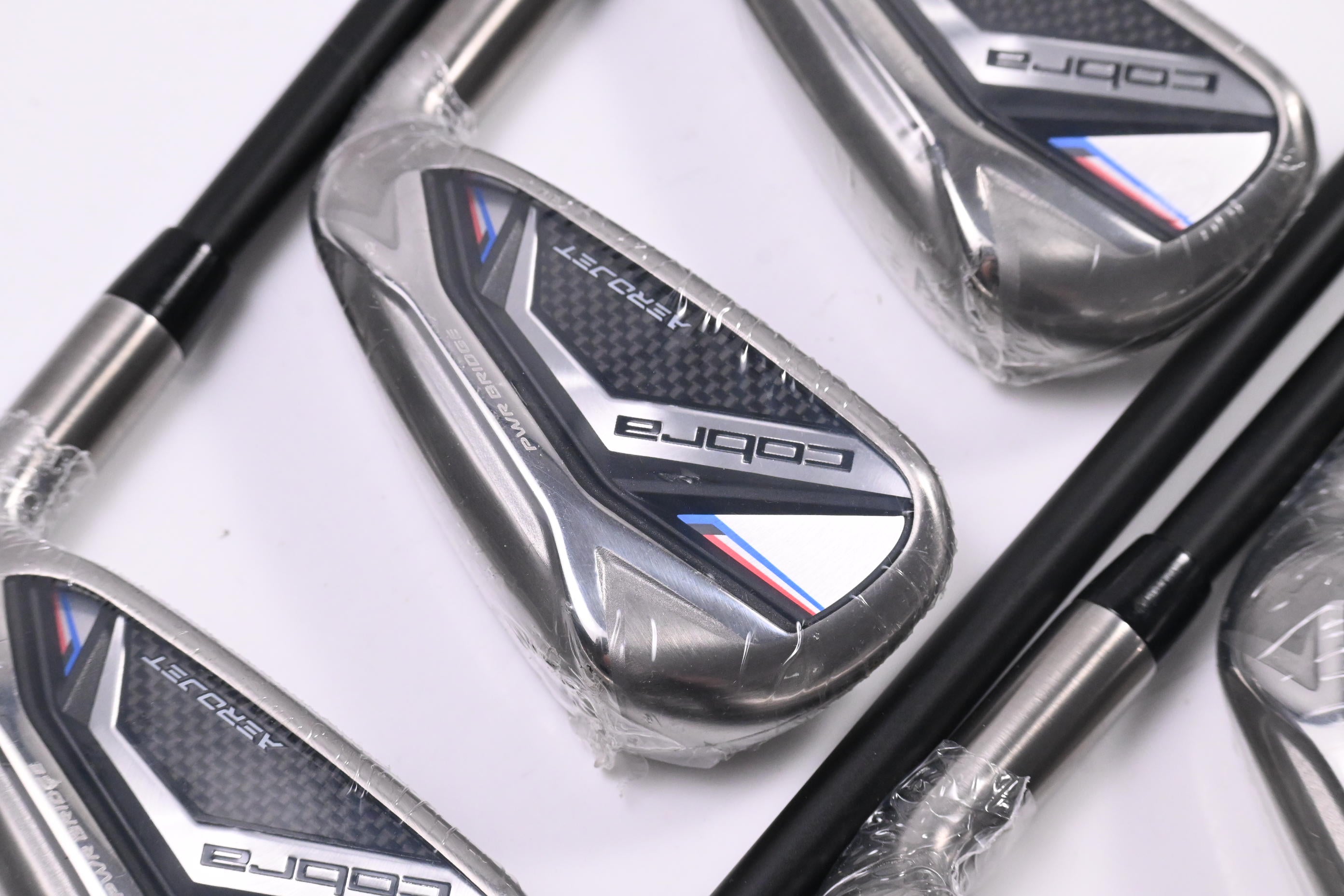 Cobra Aerojet Irons / 5-PW+SW / Senior Flex KBS PGI 65 Shafts