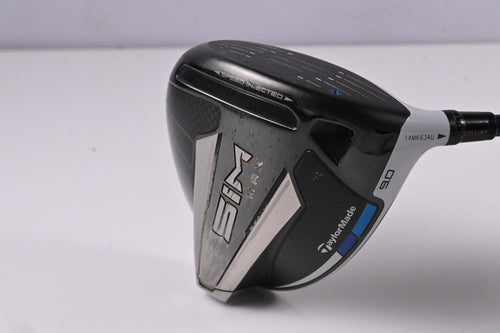 Taylormade SIM Max Driver / 9 Degree / Stiff Flex Fujikura Ventus Blue 6 Shaft