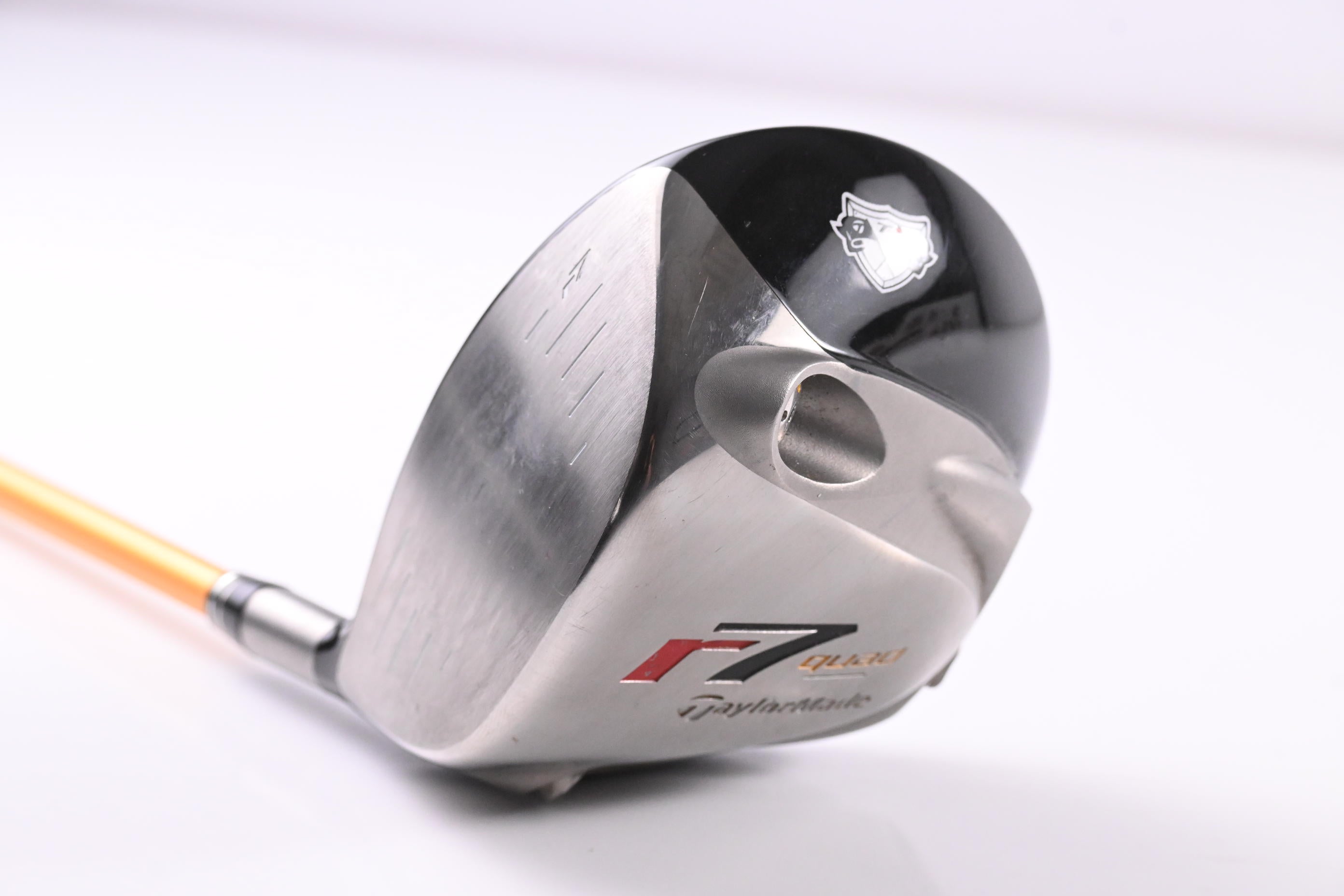 Left Hand Taylormade R7 Quad Driver / 9 Degree / Stiff Flex Proforce V2 Yellow