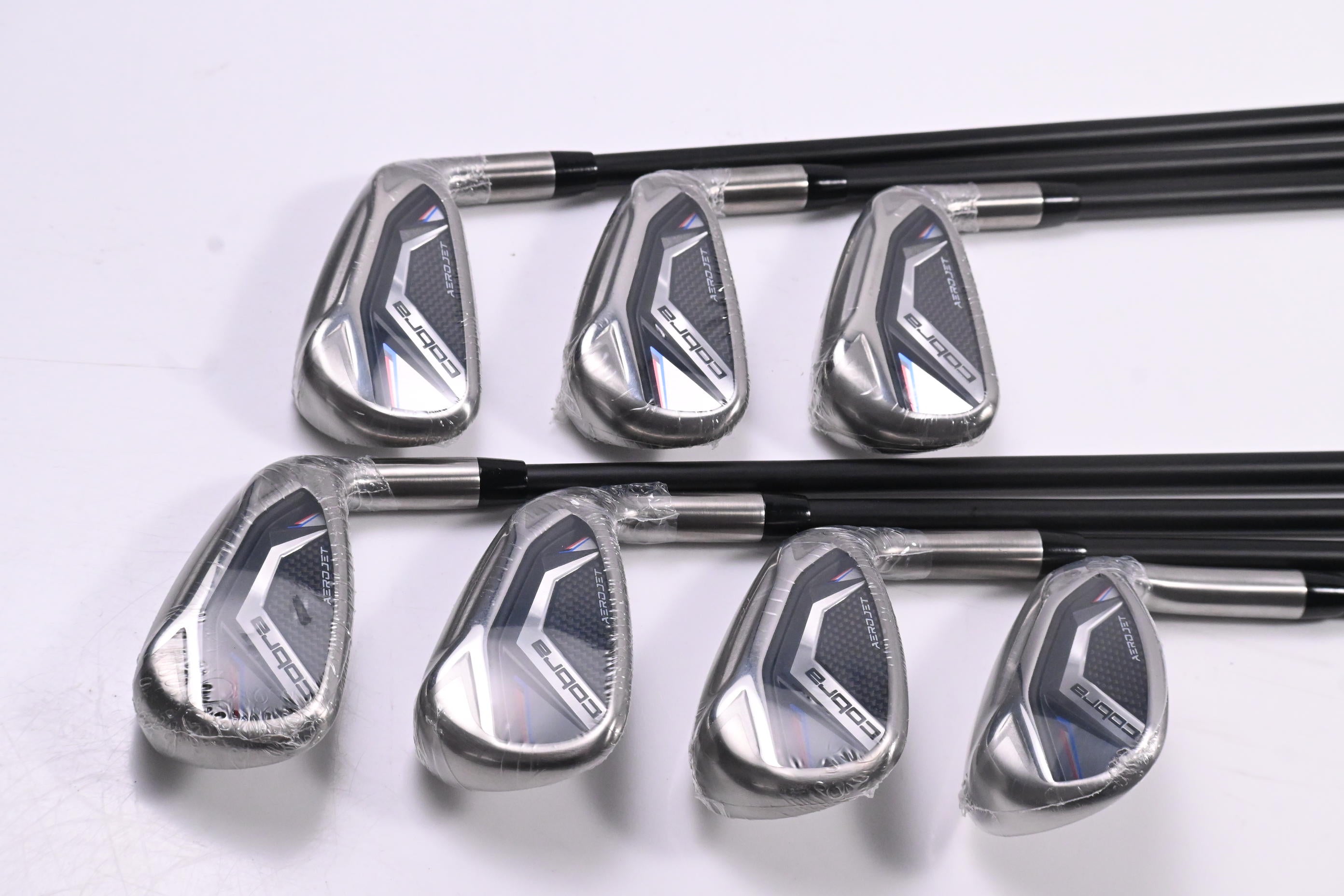 Cobra Aerojet Irons / 5-PW+SW / Senior Flex KBS PGI 65 Shafts