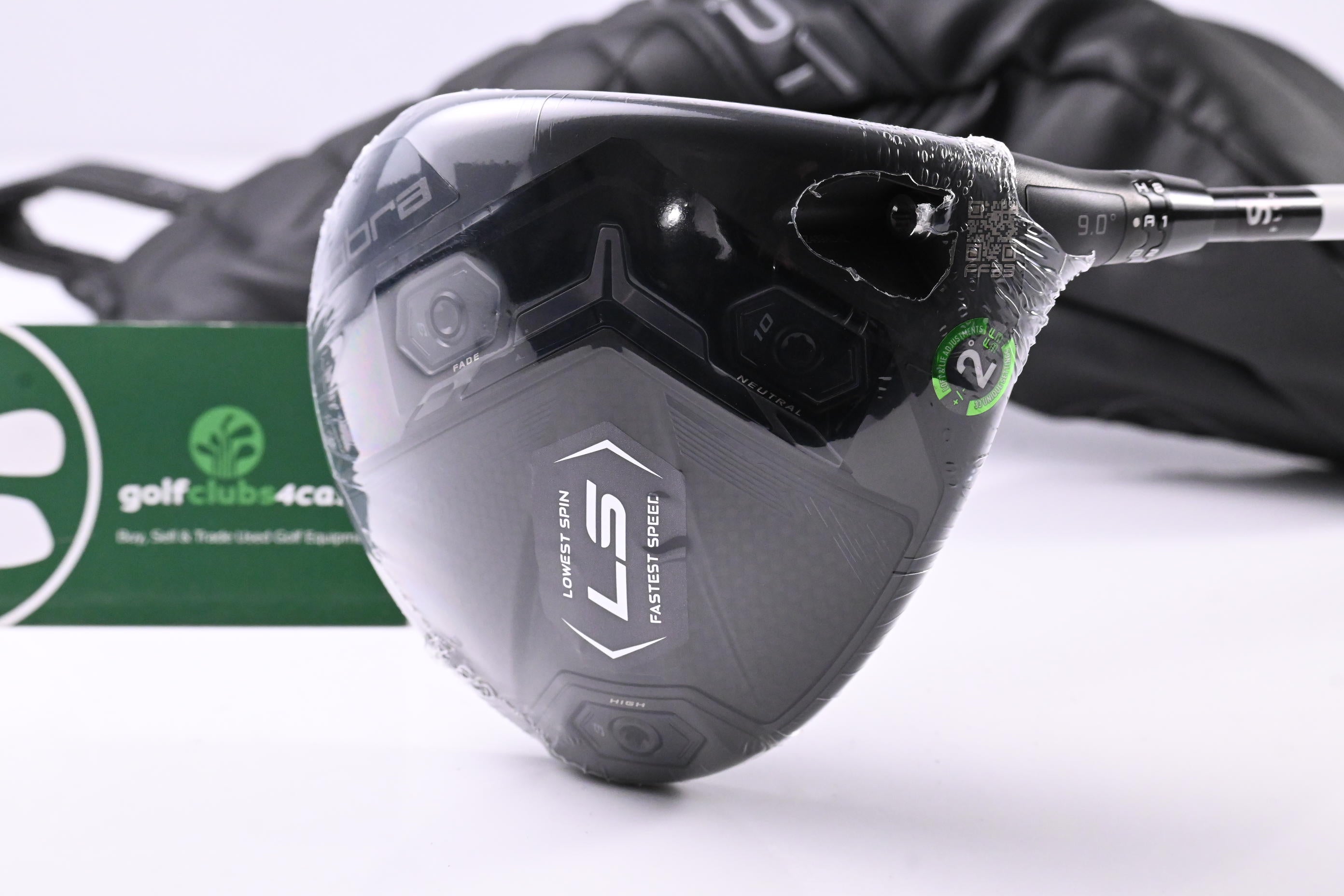 Cobra DS-Adapt LS Driver / 9 Degree / Stiff Flex Project X Denali Black 60 Shaft