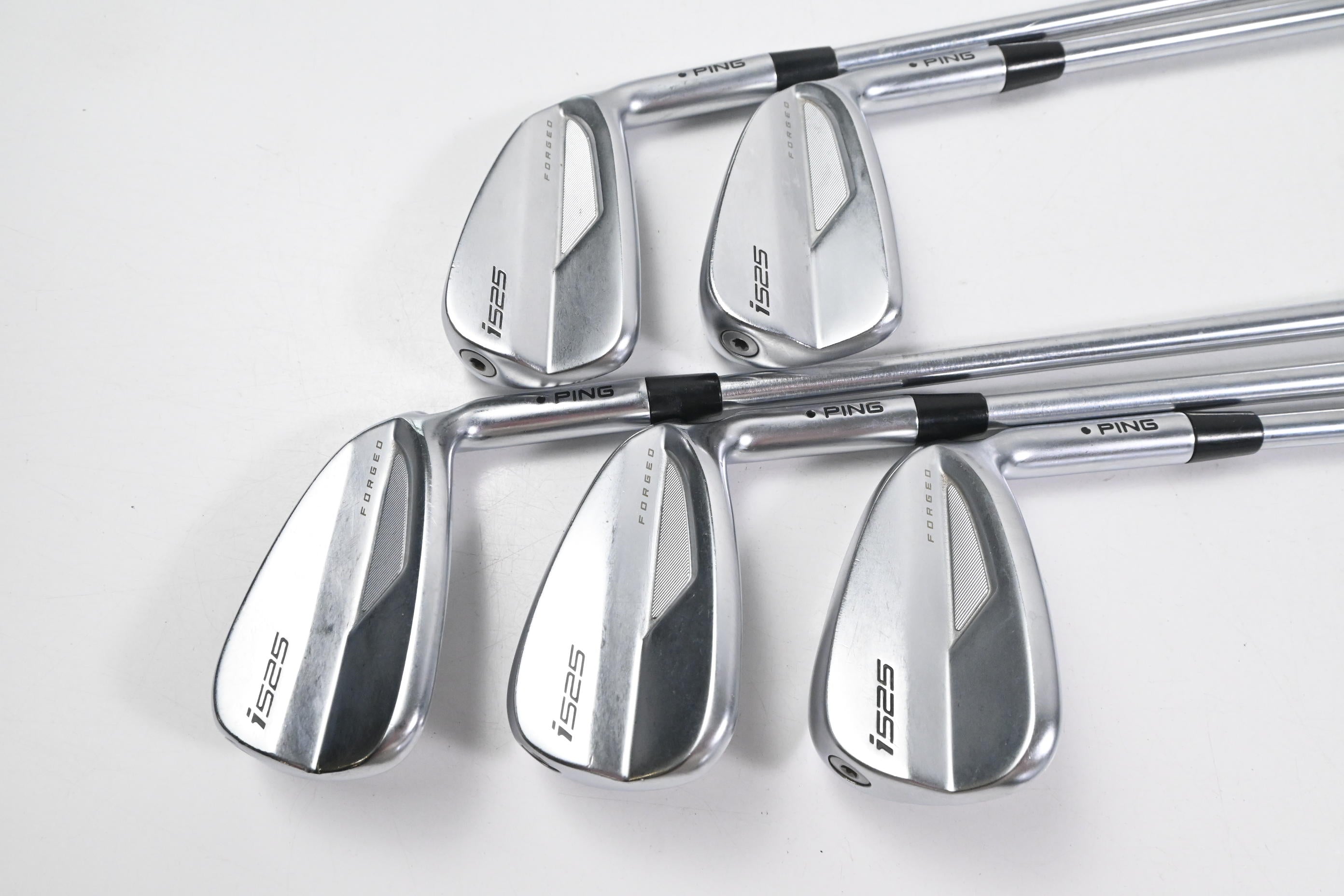 Ping i525 Irons / 6-PW / Black Dot / Stiff Flex Project X IO 110 Steel Shafts