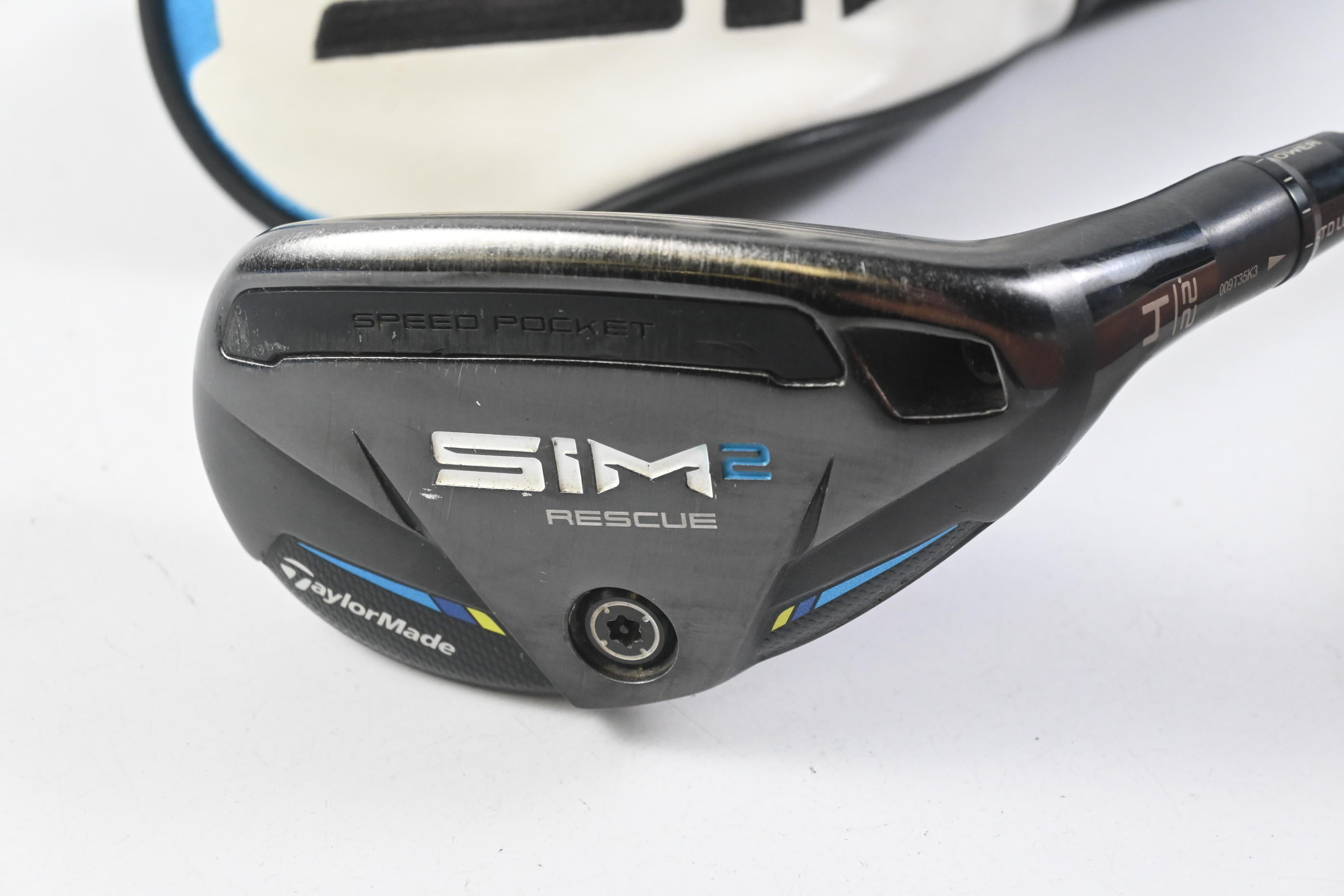 Taylormade SIM2 #4 Hybrid / 22 Degree / Regular Flex Tensei AV Blue 70 Shaft