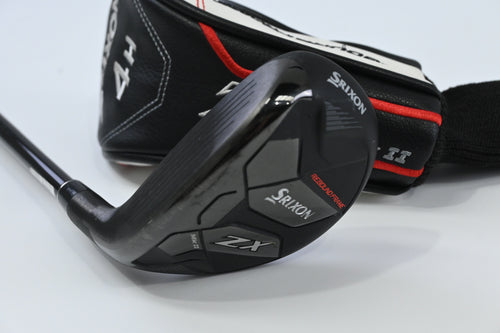 Left Hand Srixon ZX Mk II 2023 #4 Hybrid / 22 Degree / Regular Flex HZRDUS Smoke