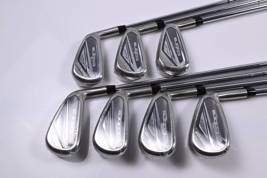 Cobra DS-Adapt Irons / 4-PW / Stiff Flex KBS Tour Lite Shafts