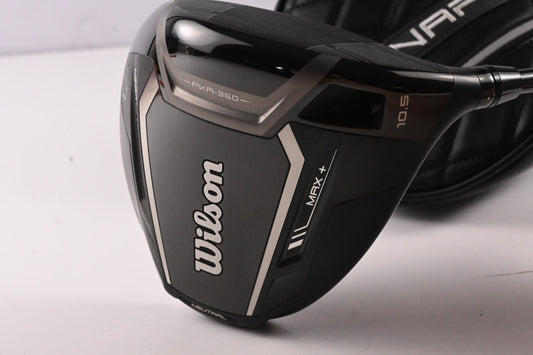 Wilson DYNAPWR Max+ Driver / 10.5 Degree / Stiff Flex Denali Black 60 Shaft