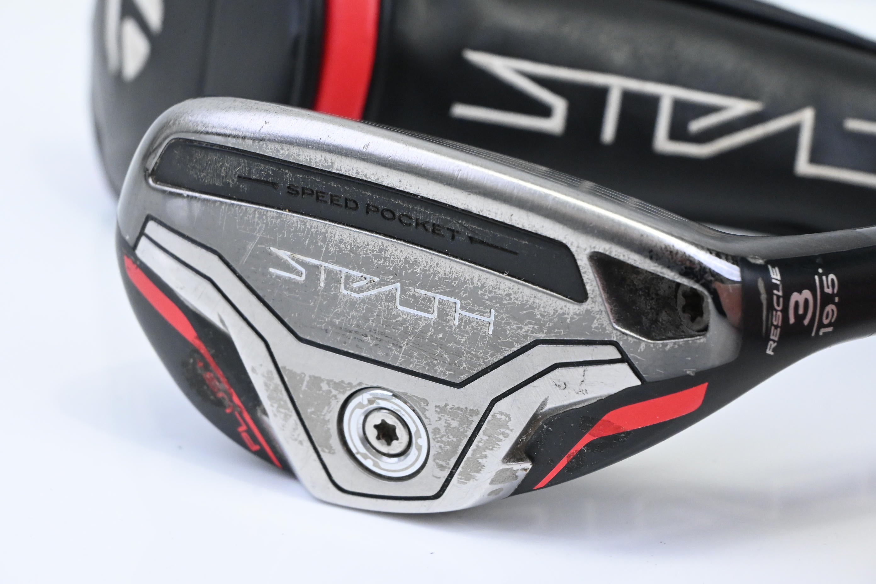Taylormade Stealth Plus #3 Hybrid / 19.5 Degree / Stiff Flex Tensei AV Raw Blue 80