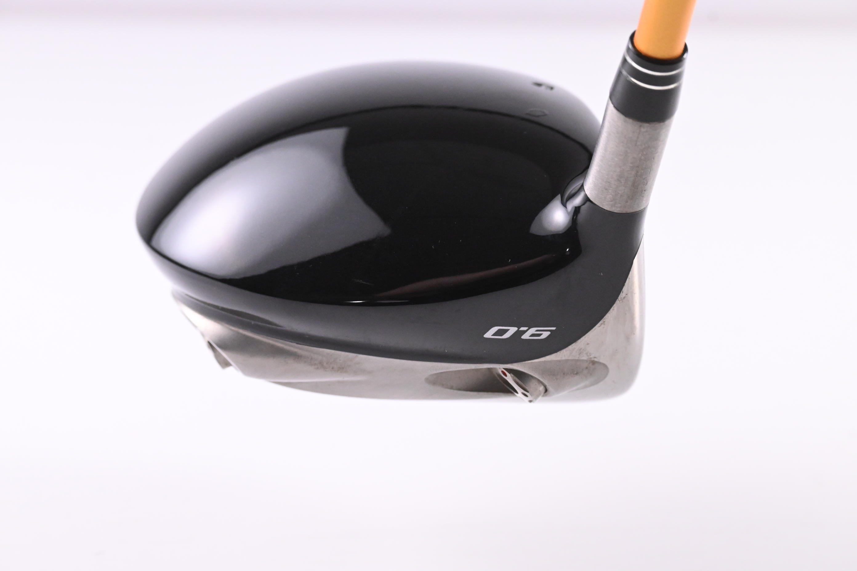 Left Hand Taylormade R7 Quad Driver / 9 Degree / Stiff Flex Proforce V2 Yellow