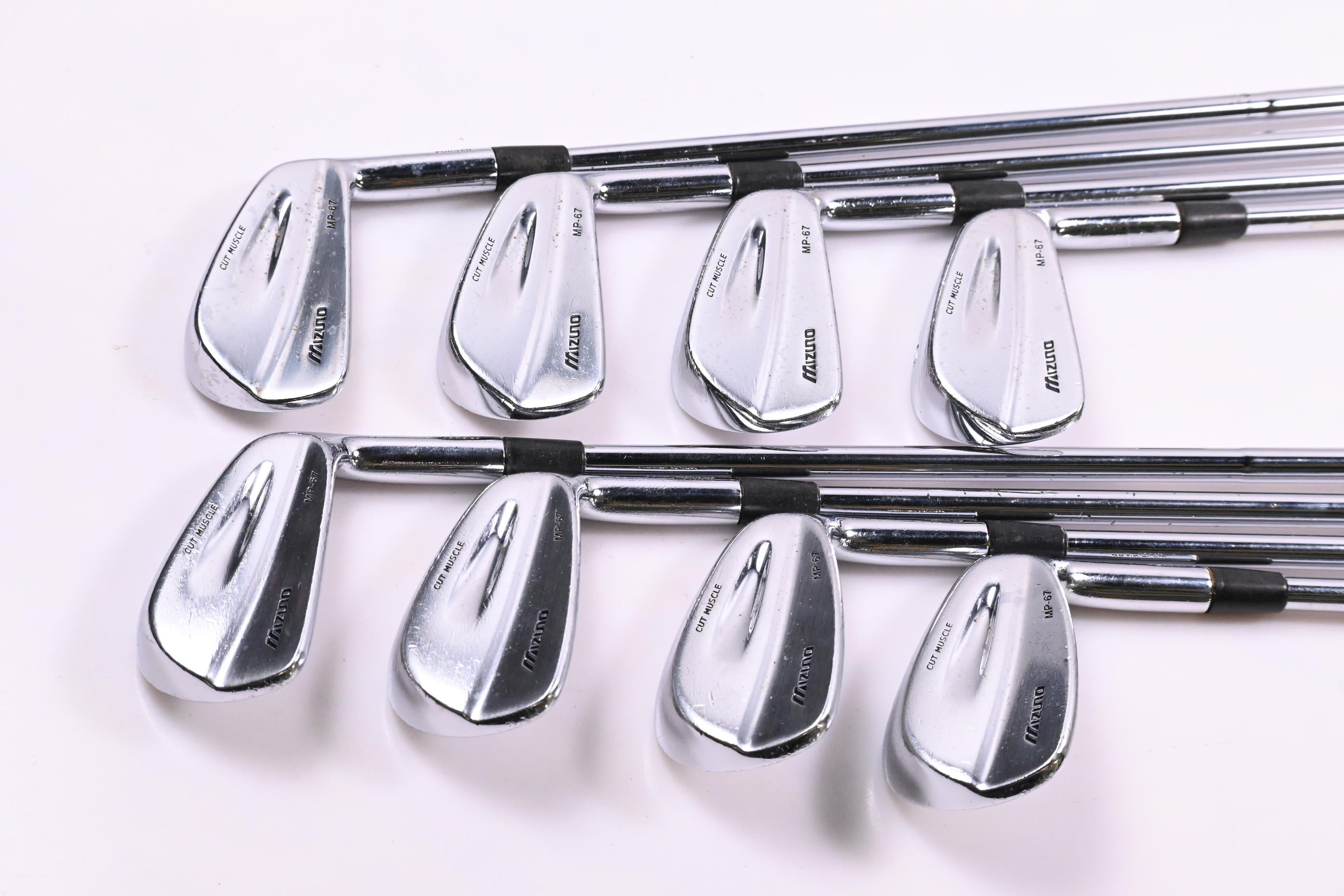 Mizuno MP-67 Irons / 3-PW / Stiff Flex Dynamic Gold S300 Shafts