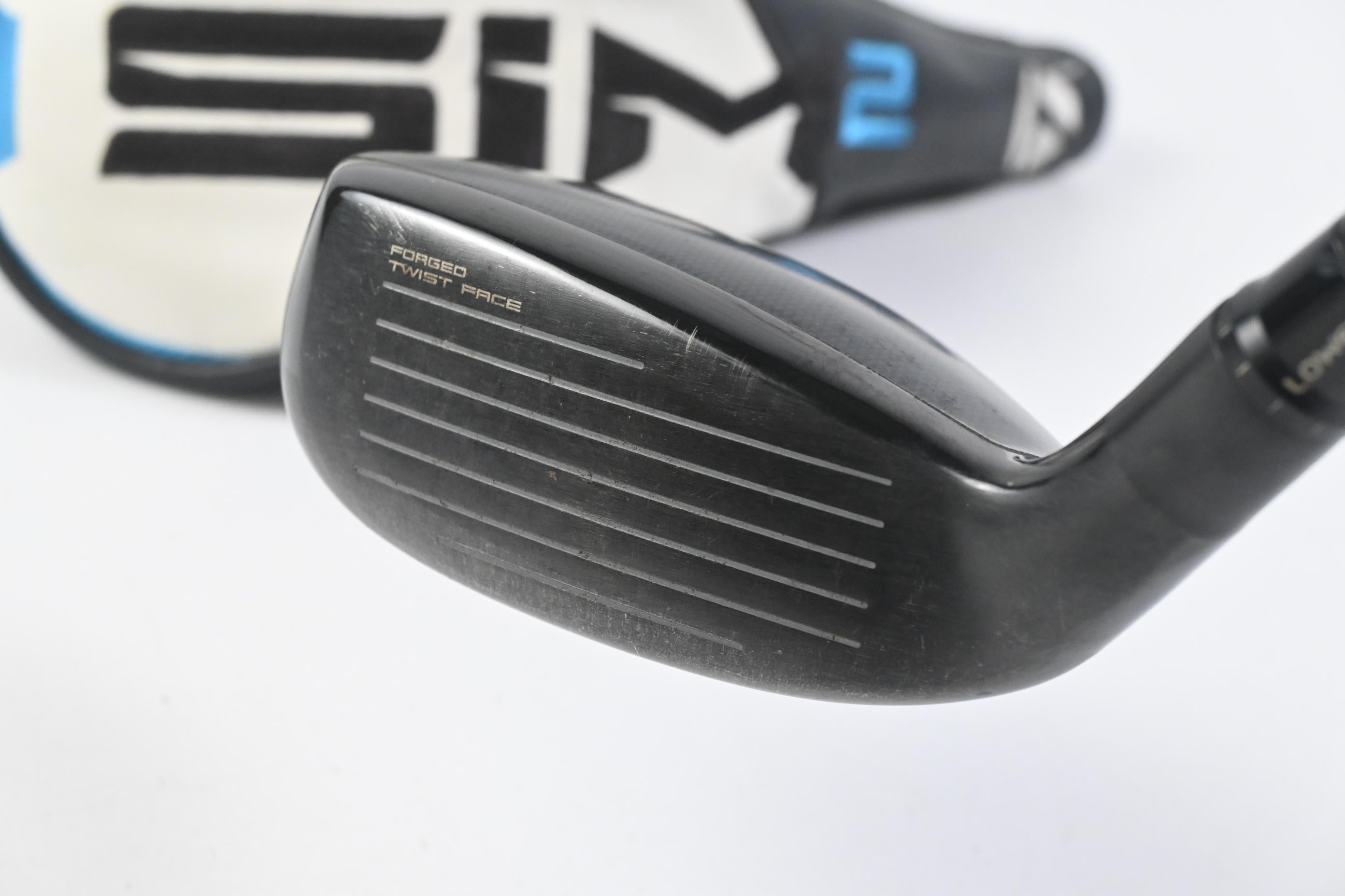 Taylormade SIM2 #4 Hybrid / 22 Degree / Regular Flex Tensei AV Blue 70 Shaft