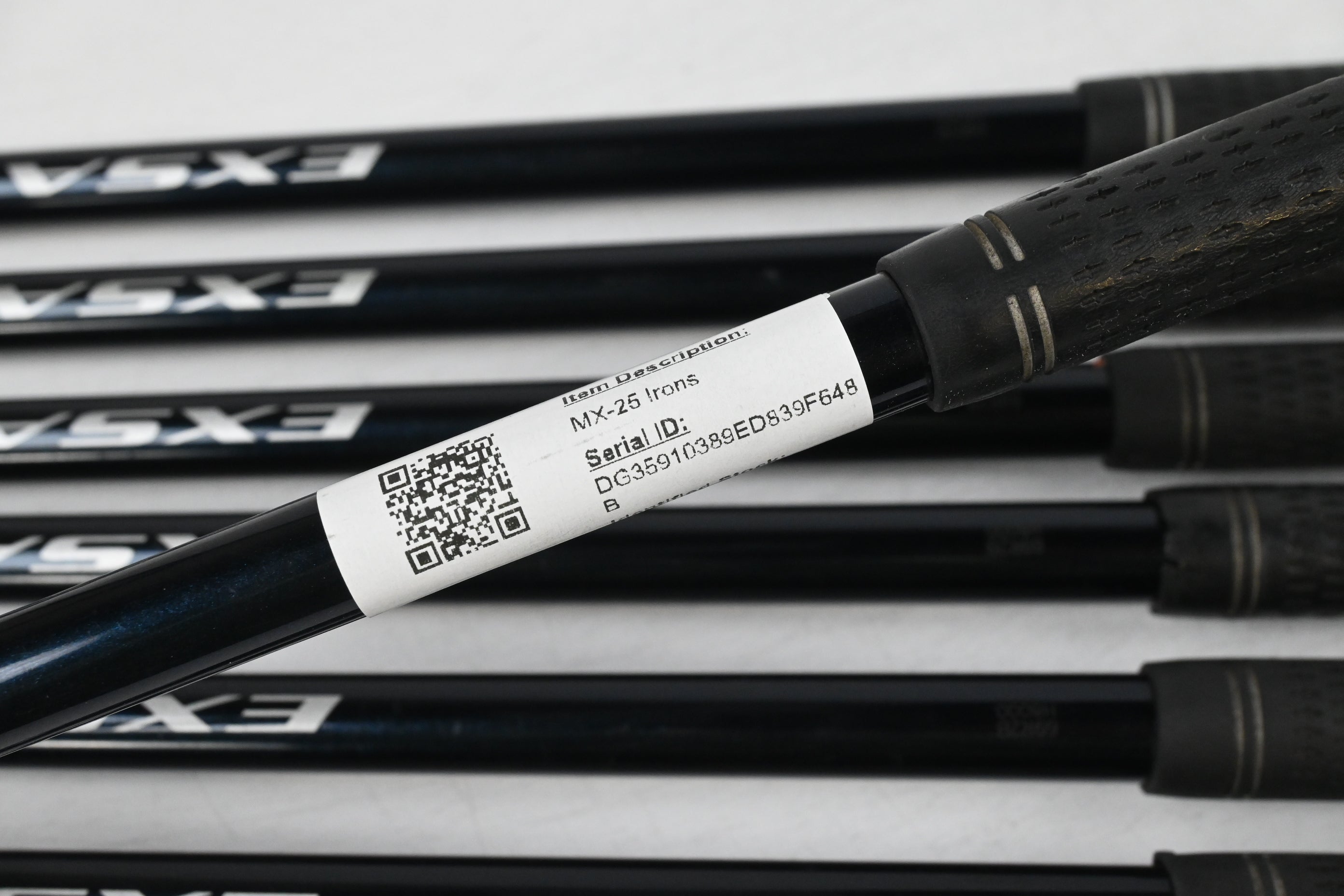 Mizuno MX-25 Irons / 3-PW / Regular Flex Exsar IS2 Shafts