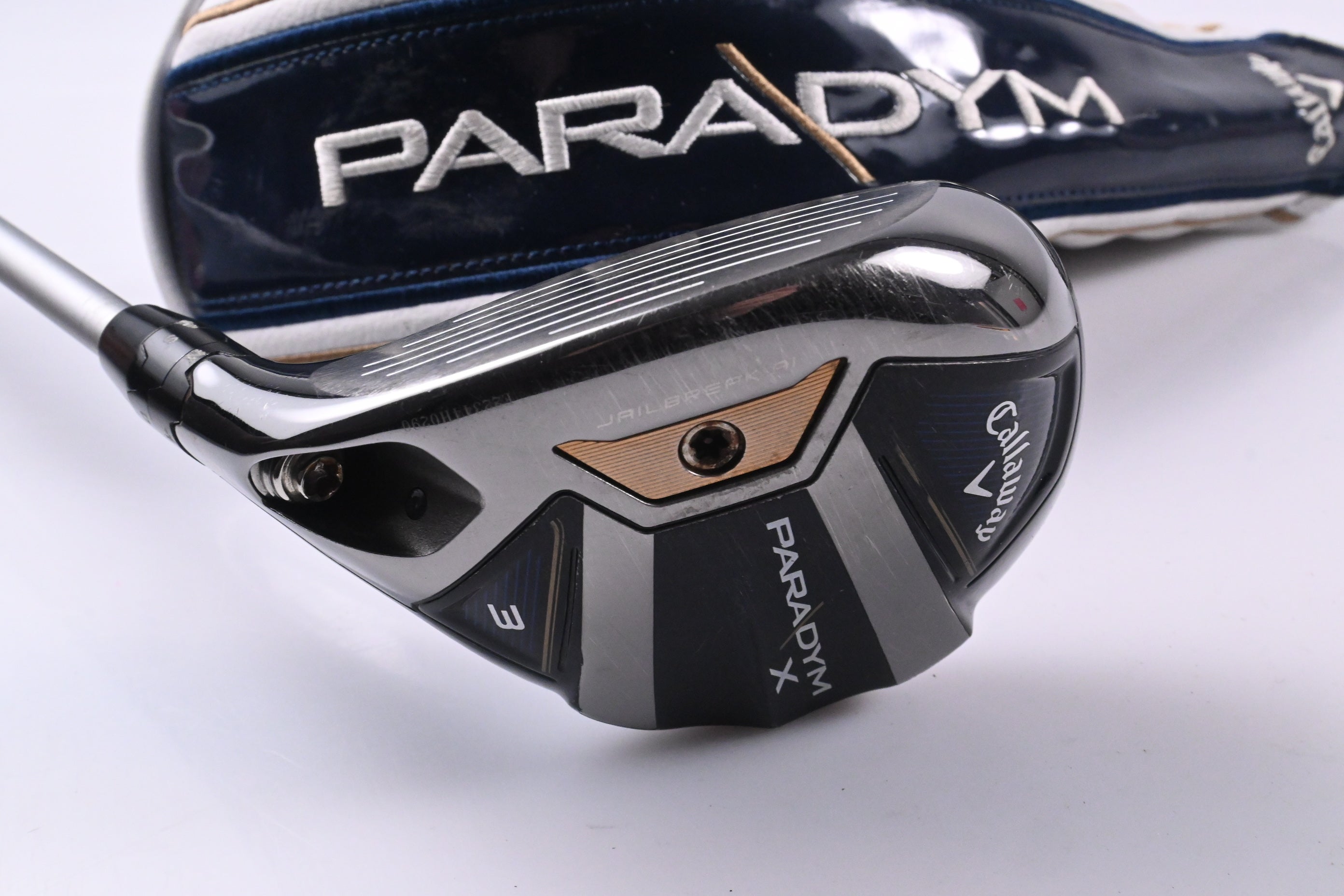 Left Hand Callaway Paradym X #3 Hybrid / 18 Degree / Regular Flex MMT 50 Shaft