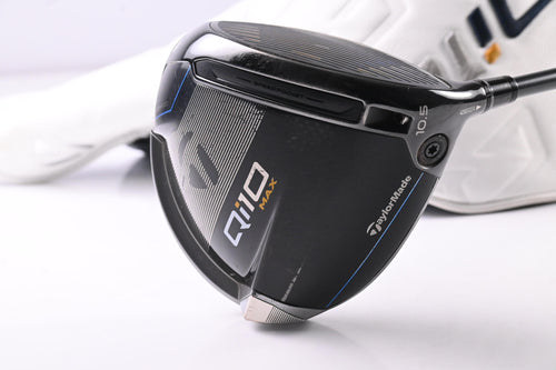 Taylormade Qi10 Max Driver / 10.5 Degree / Stiff Flex Fujikura XLR8 Pro 56 Shaft