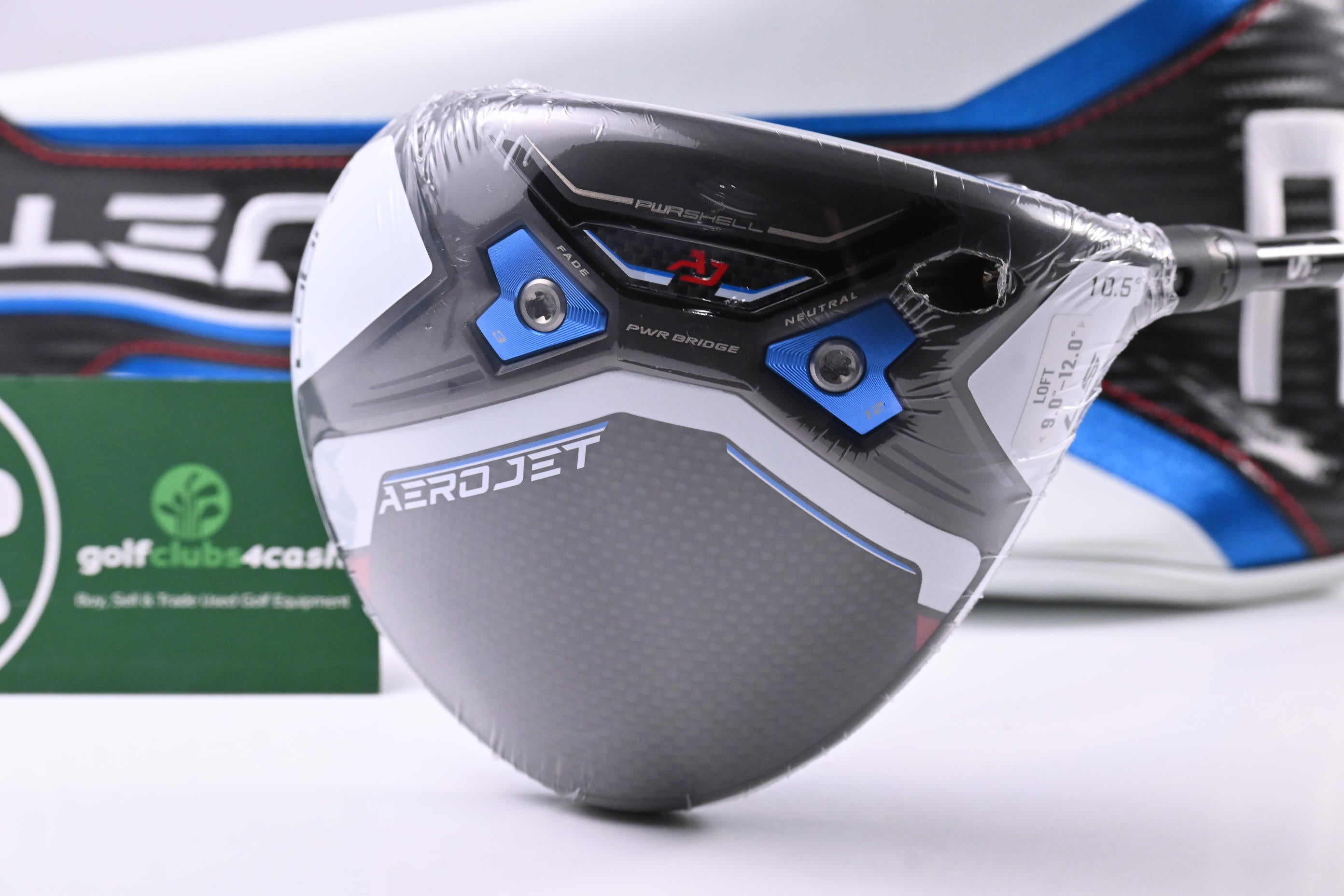 Cobra Aerojet LS Driver / 10.5 Degree / Stiff Flex Kai'li Blue 60 Shaft