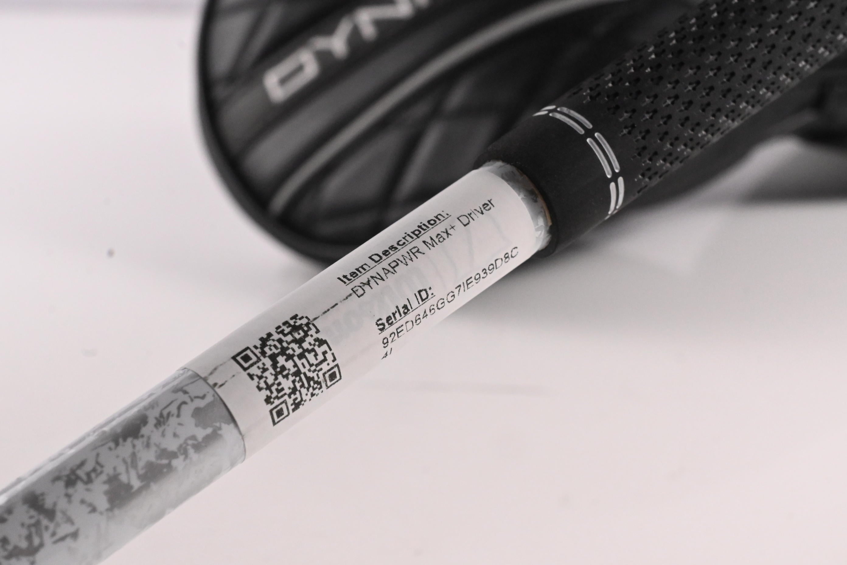 Wilson DYNAPWR Max+ Driver / 10.5 Degree / Stiff Flex Denali Black 60 Shaft