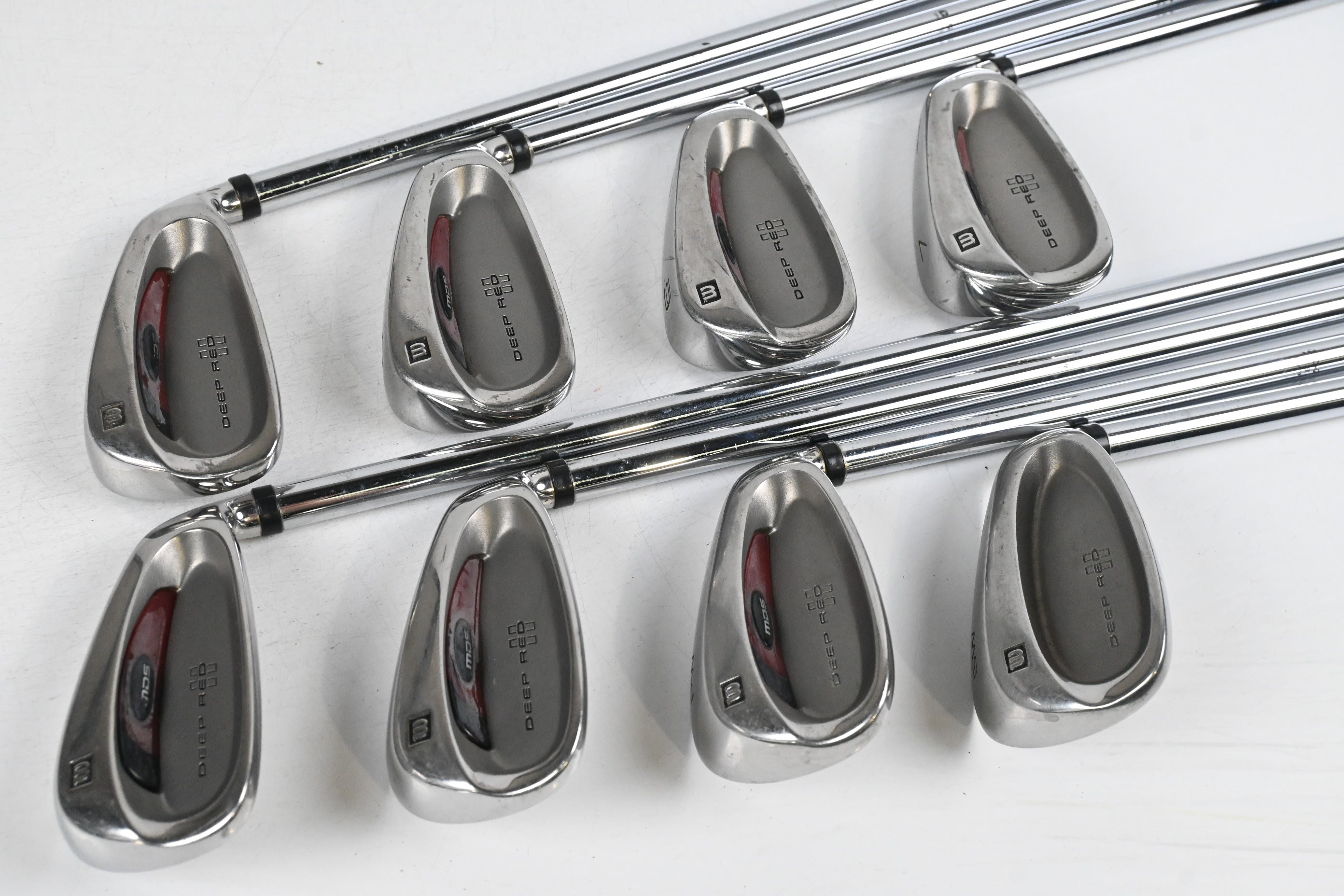 Wilson Deep Red Irons / 4-PW+SW / Regular Flex Wilson Step Control Shafts