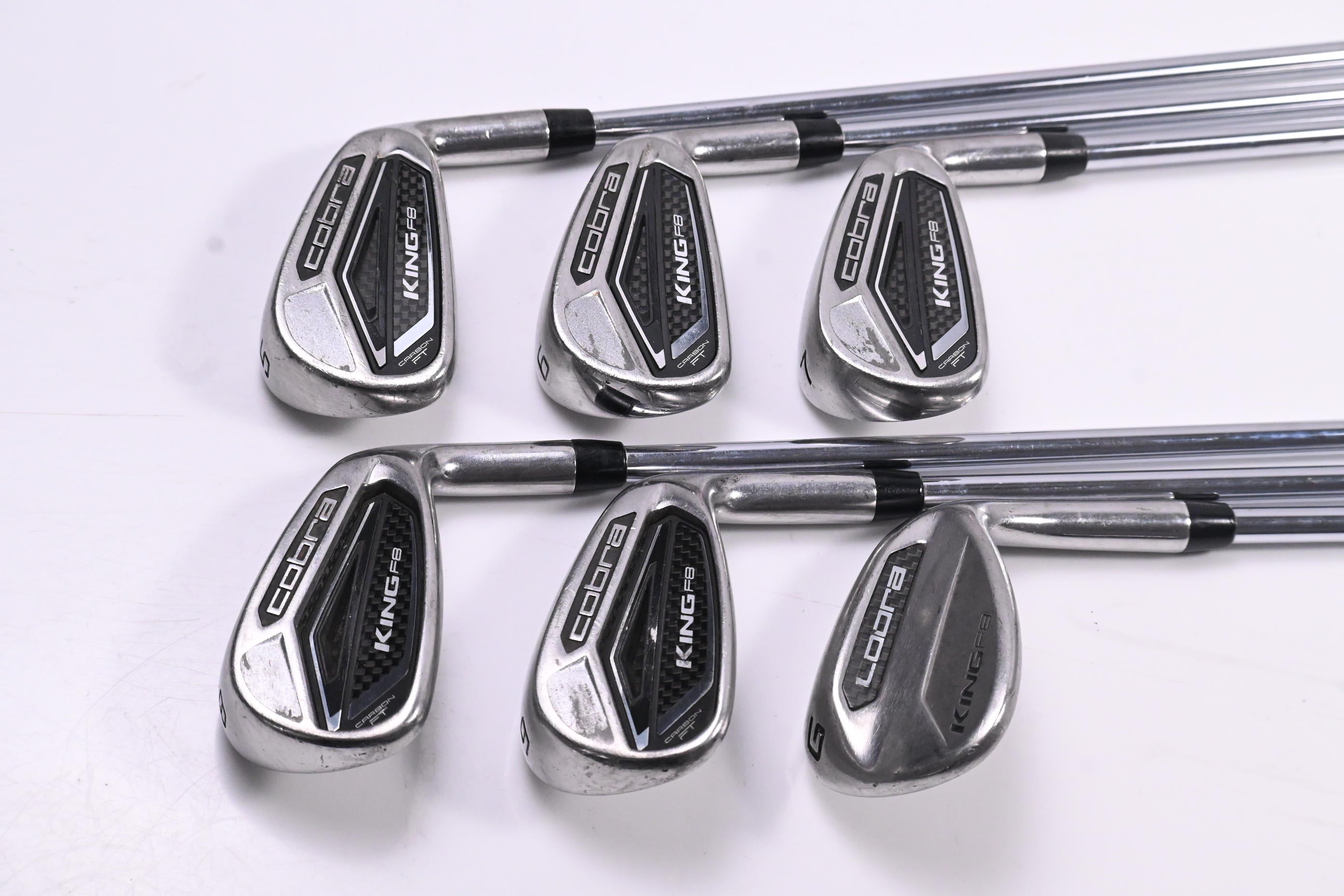 Cobra King F8 Irons / 5-9i+GW / Regular Flex XP 90 Shafts