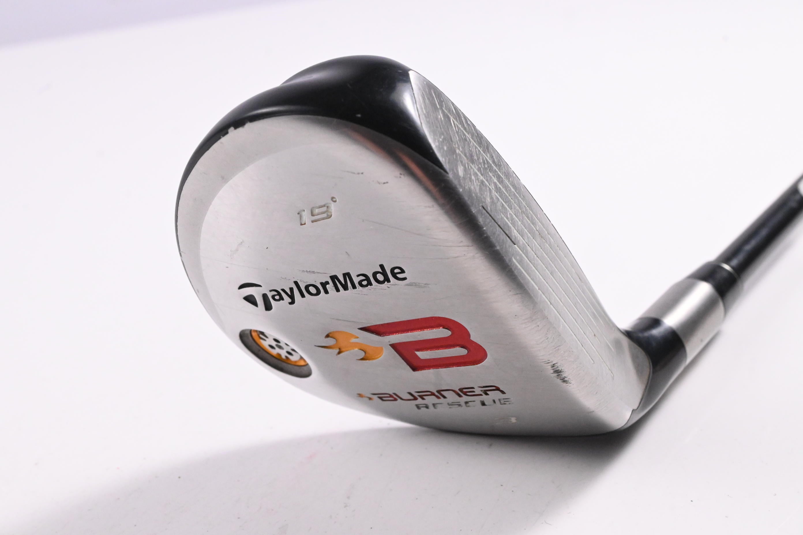 Taylormade Burner 2008 #3 Hybrid / 19 Degree / Regular Flex Reax 60 Shaft