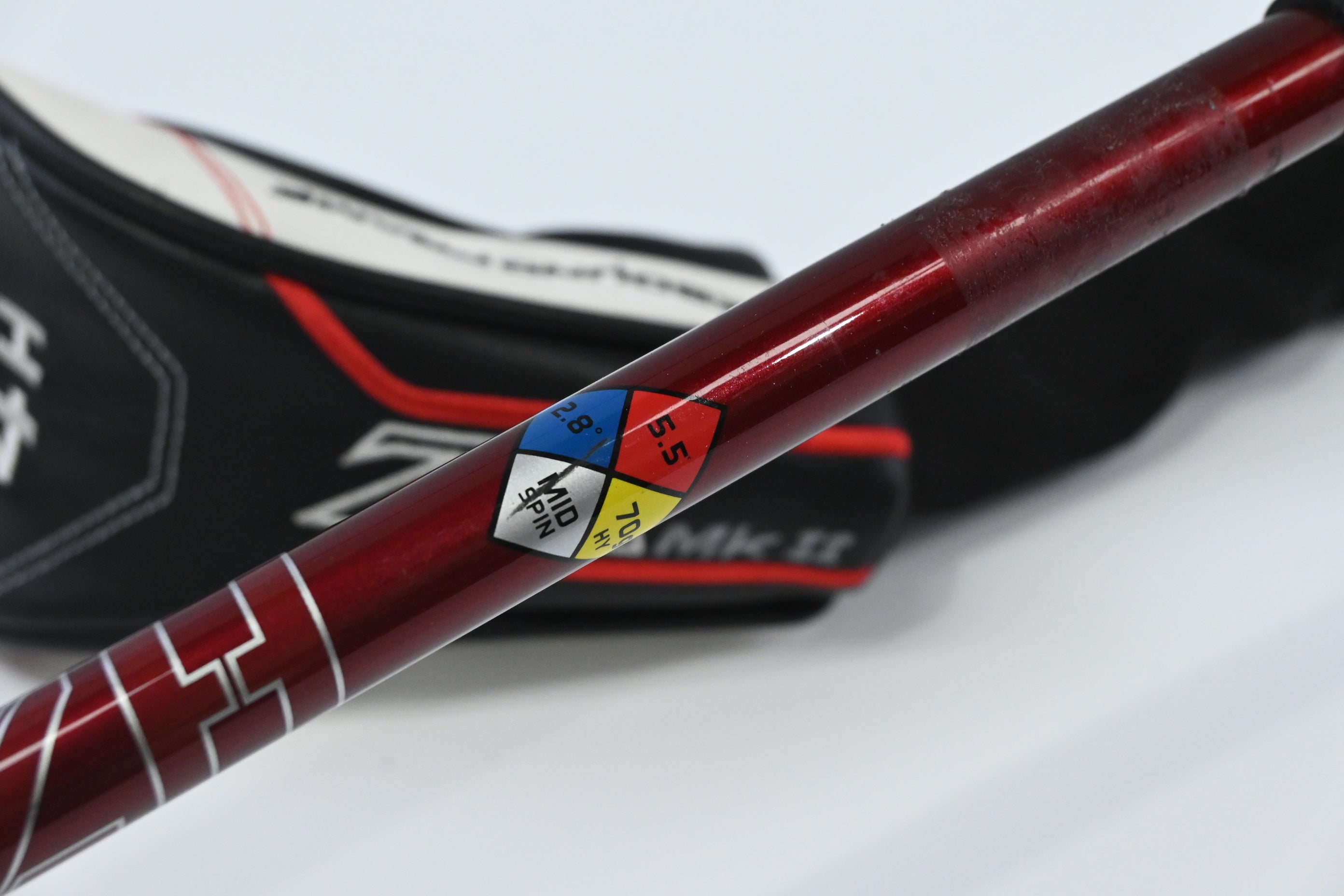 Left Hand Srixon ZX Mk II 2023 #4 Hybrid / 22 Degree / Regular Flex HZRDUS Smoke