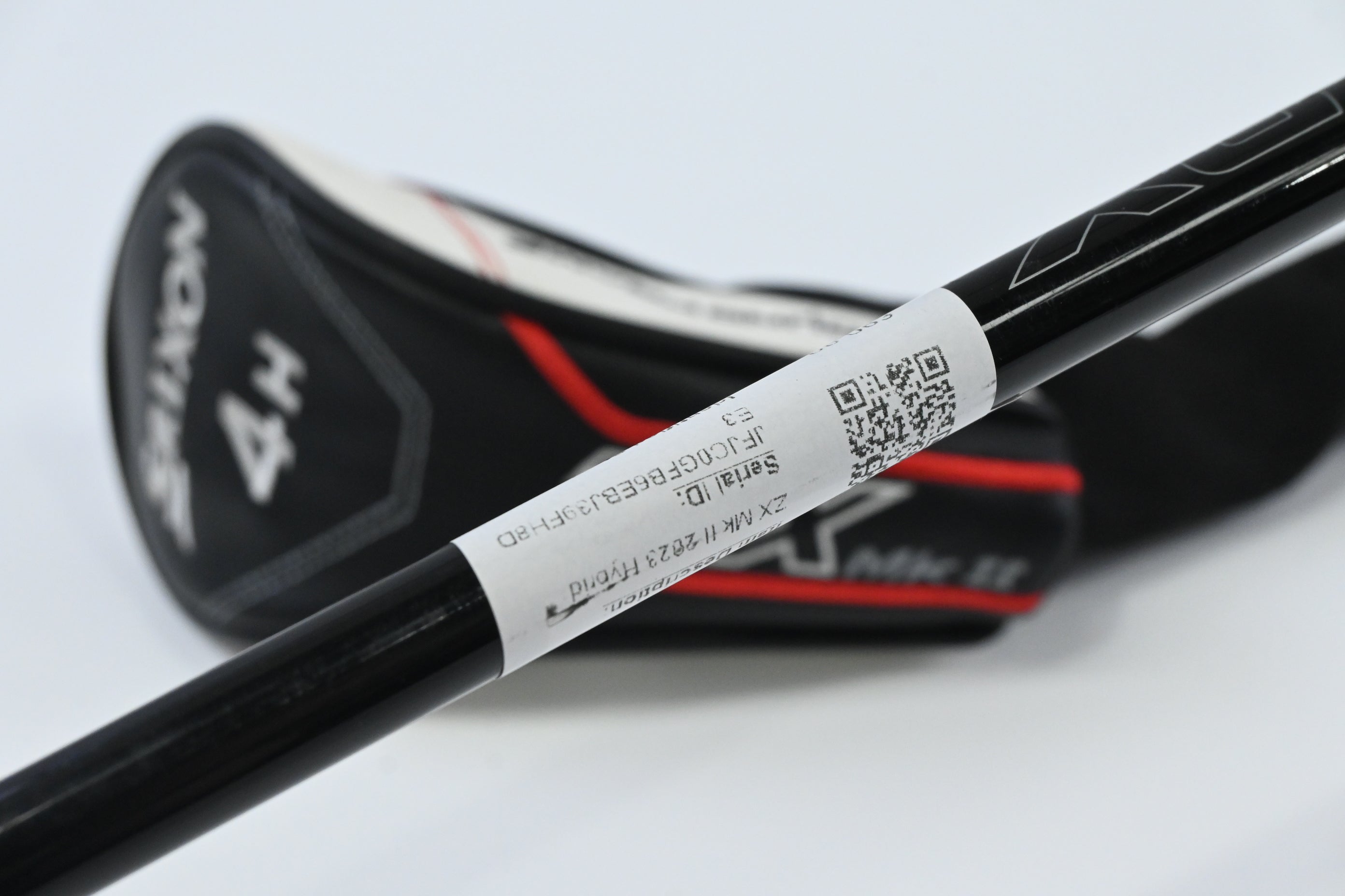 Left Hand Srixon ZX Mk II 2023 #4 Hybrid / 22 Degree / Regular Flex HZRDUS Smoke