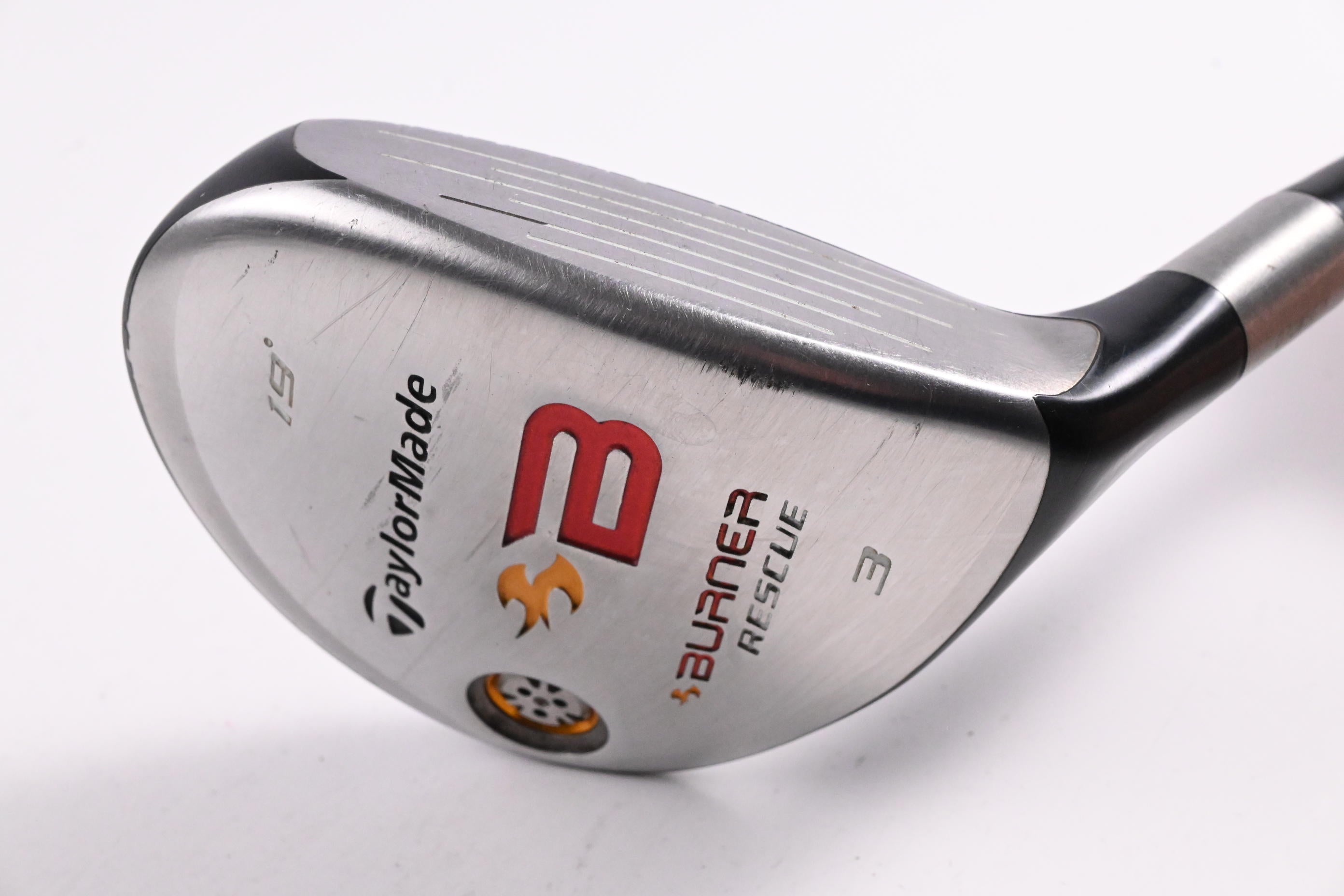 Taylormade Burner 2008 #3 Hybrid / 19 Degree / Regular Flex Reax 60 Shaft