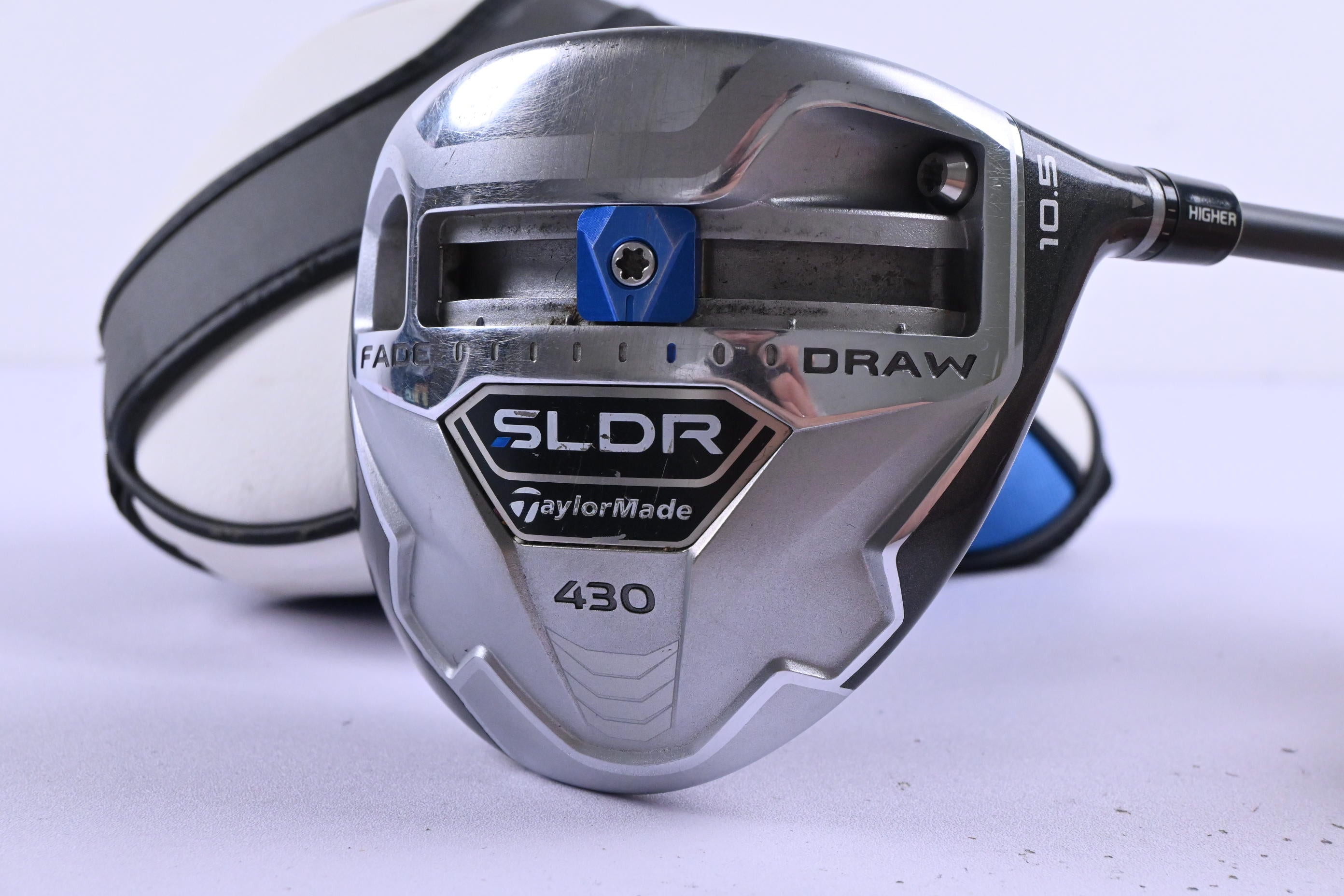 Taylormade SLDR 430 Driver / 10.5 Degree / Stiff Flex Motore Speeder 77 Shaft