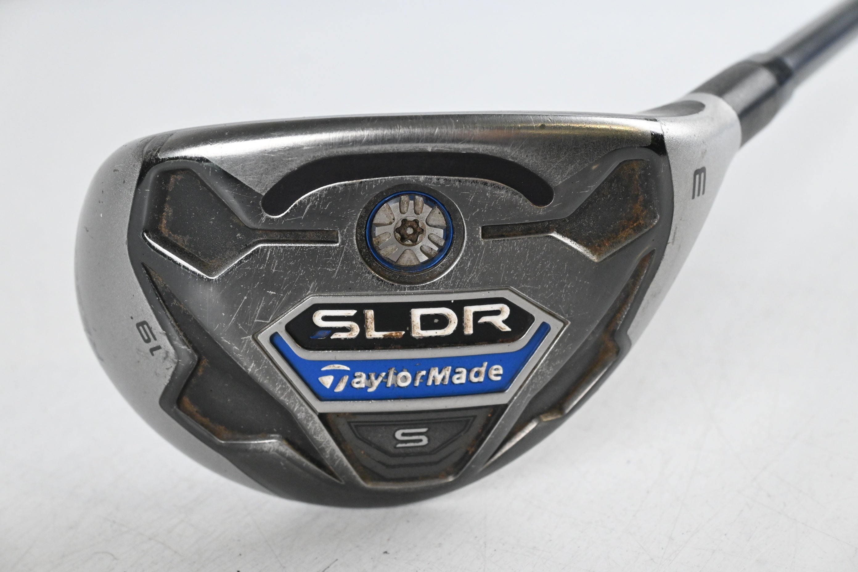 Taylormade SLDR-S #3 Hybrid / 19 Degree / Stiff Flex Fujikura Speeder 72 Shaft