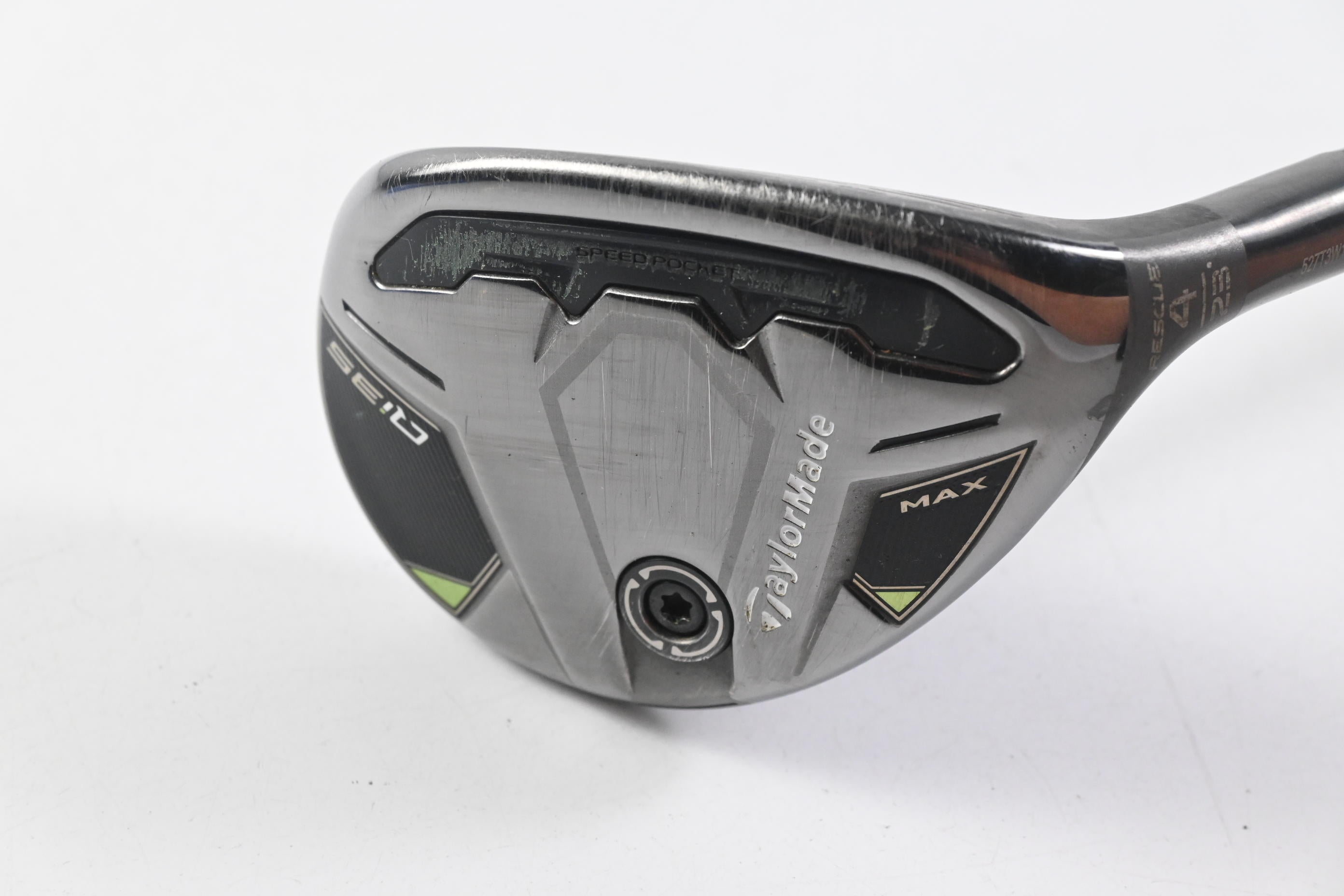 Taylormade Qi35 Max #4 Hybrid / 23 Degree / Stiff Flex Fujikura Airspeeder 60
