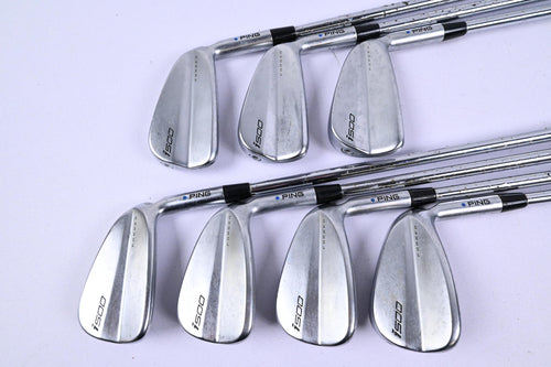 Ping i500 Irons / 4-PW / Blue Dot / Stiff Flex Project X LZ 120 Shafts