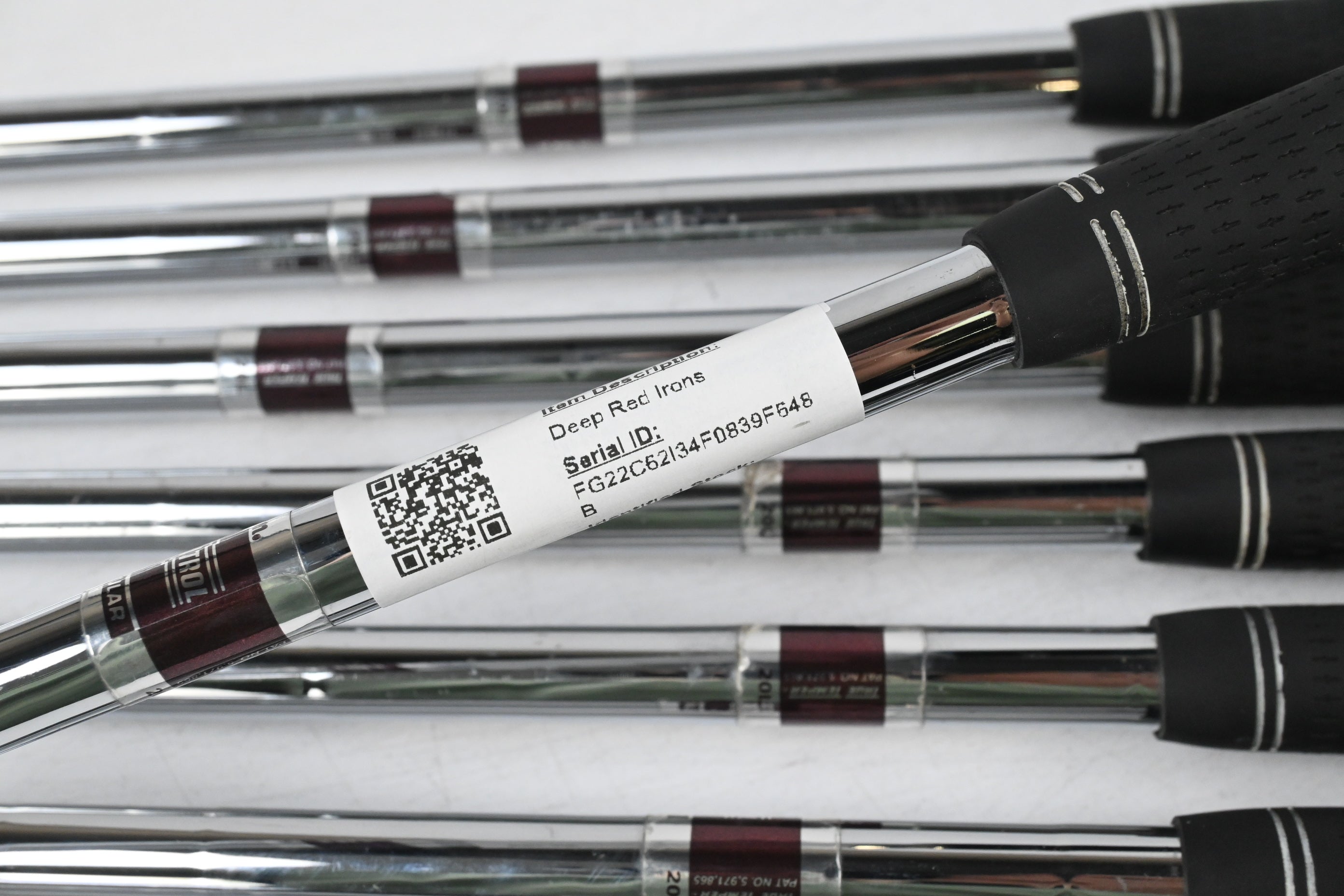Wilson Deep Red Irons / 4-PW+SW / Regular Flex Wilson Step Control Shafts