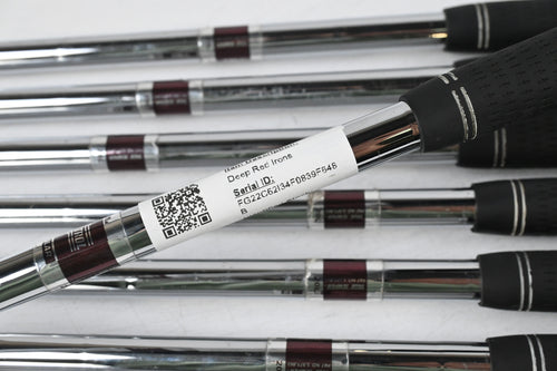 Wilson Deep Red Irons / 4-PW+SW / Regular Flex Wilson Step Control Shafts