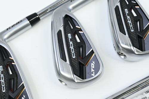 Cobra LTDx Irons / 4-PW / Regular Flex KBS Tour 90