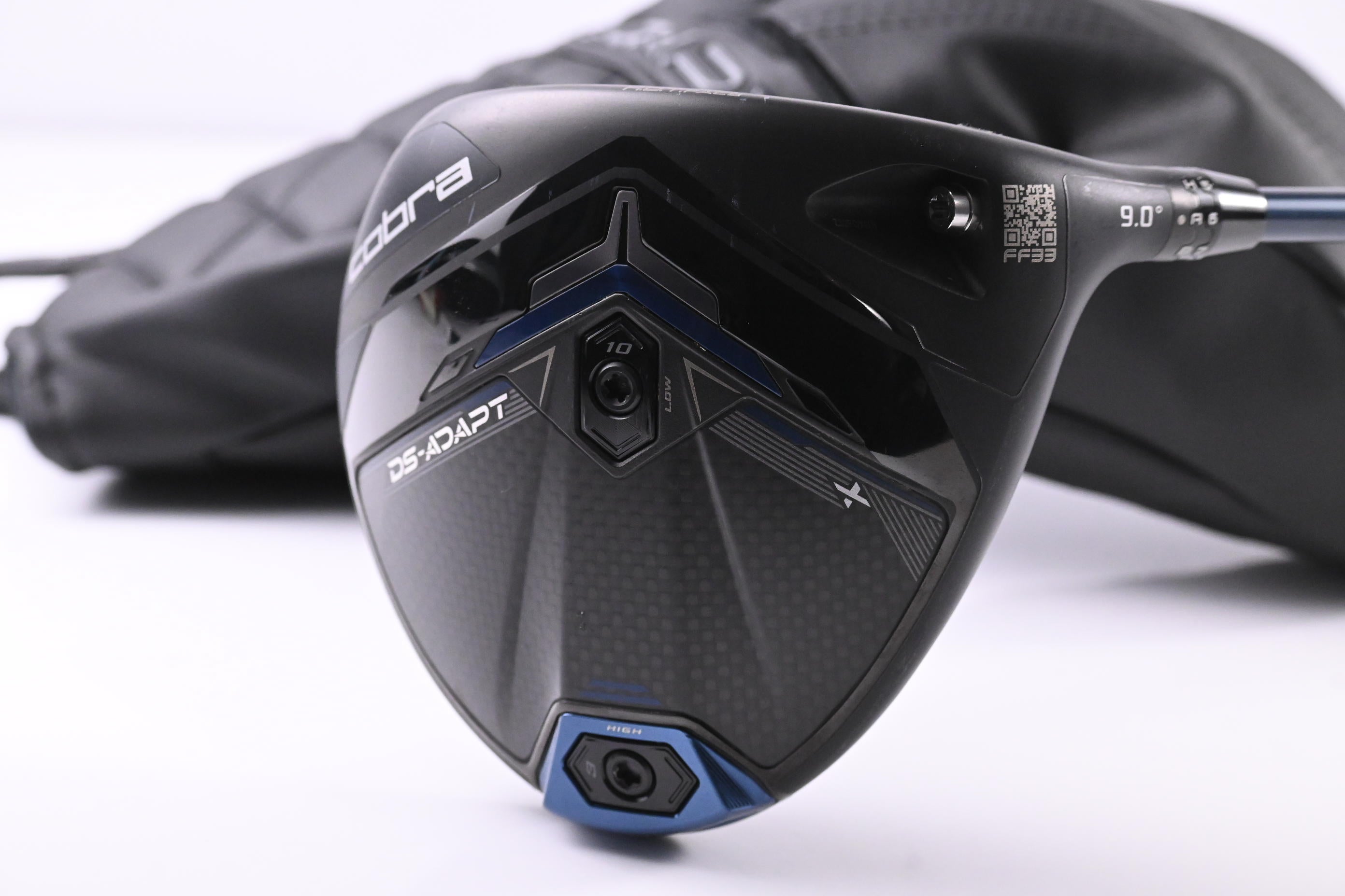 Cobra DS-Adapt X Driver / 9 Degree / Stiff Flex Denali Blue 60 Shaft