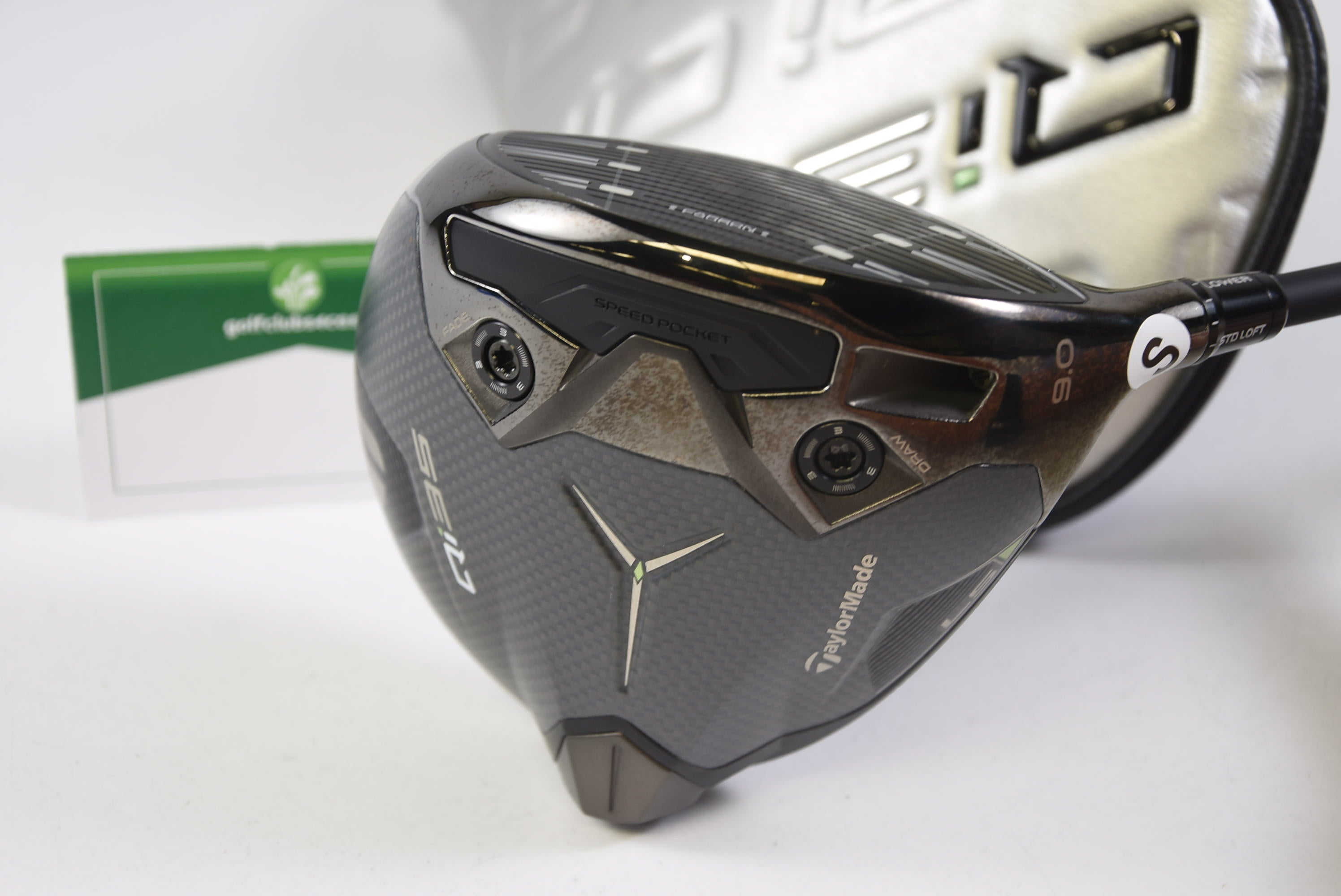 Taylormade Qi35 LS Driver / 9 Degree / Stiff Flex Kai'li Dark Waves White 60