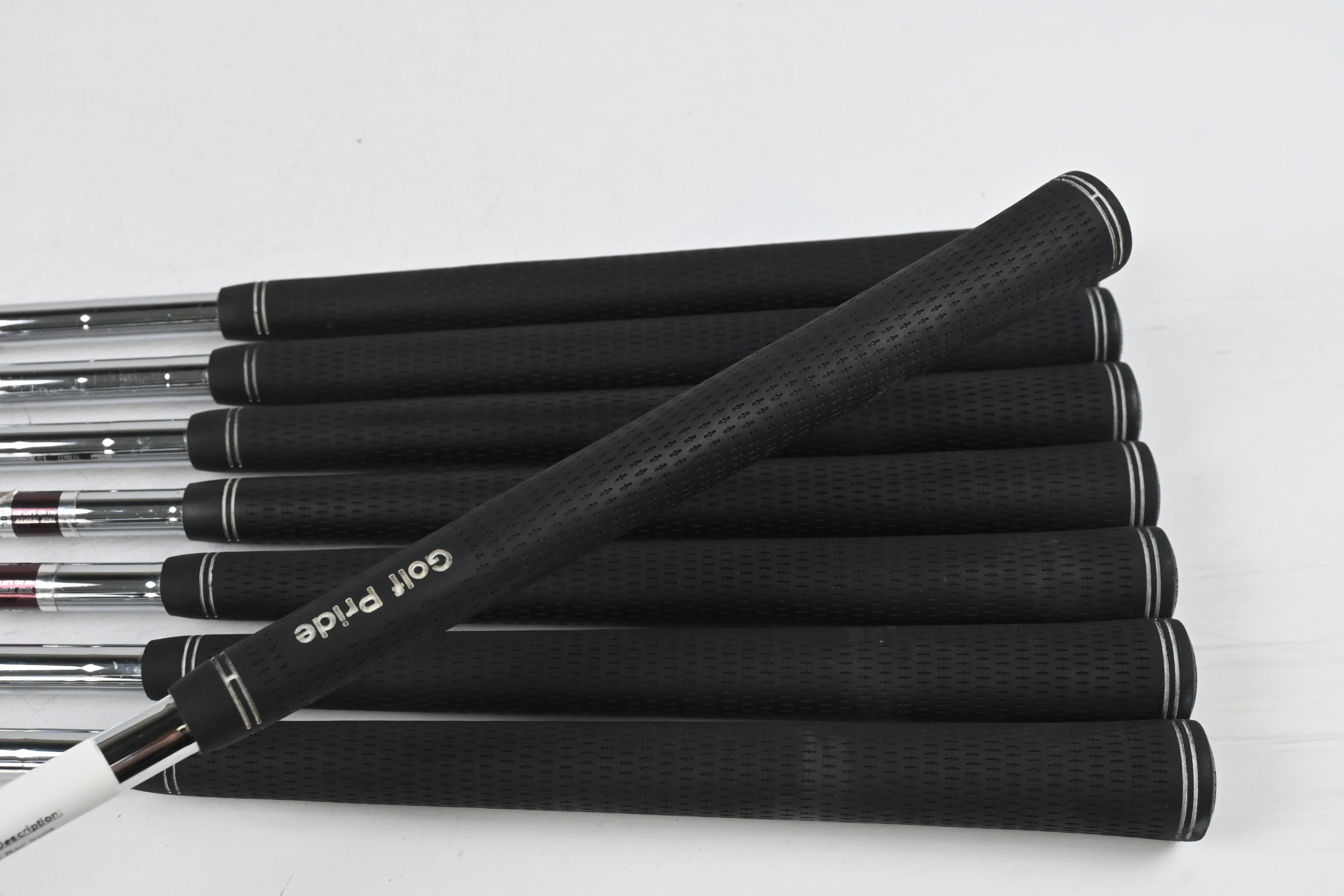 Wilson Deep Red Irons / 4-PW+SW / Regular Flex Wilson Step Control Shafts