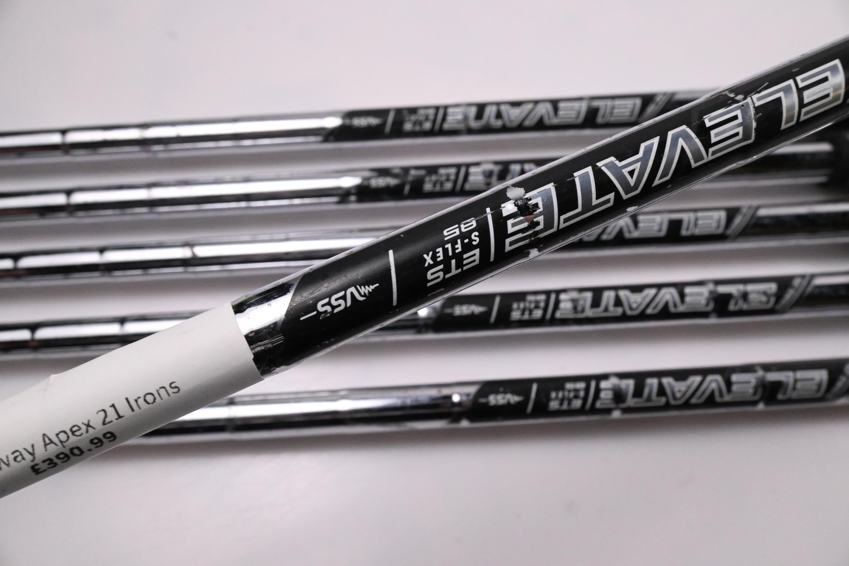 Callaway Apex 21 Irons / 6-PW+GW / Stiff Flex Elevate ETS 85 Shafts