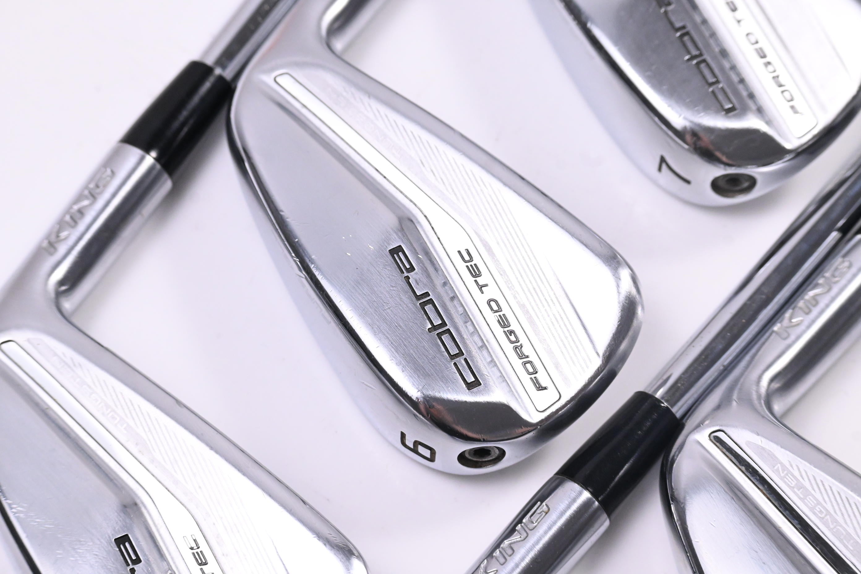 Cobra Forged Tec 2022 Irons / 5-PW / Stiff Flex KBS $-Taper Lite Shafts