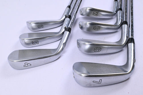 Ping i500 Irons / 4-PW / Blue Dot / Stiff Flex Project X LZ 120 Shafts