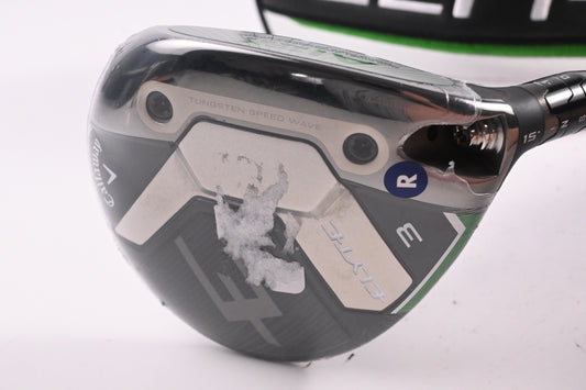 Callaway Elyte #3 Wood / 15 Degree / Regular Flex Denali Charcoal 60 Shaft