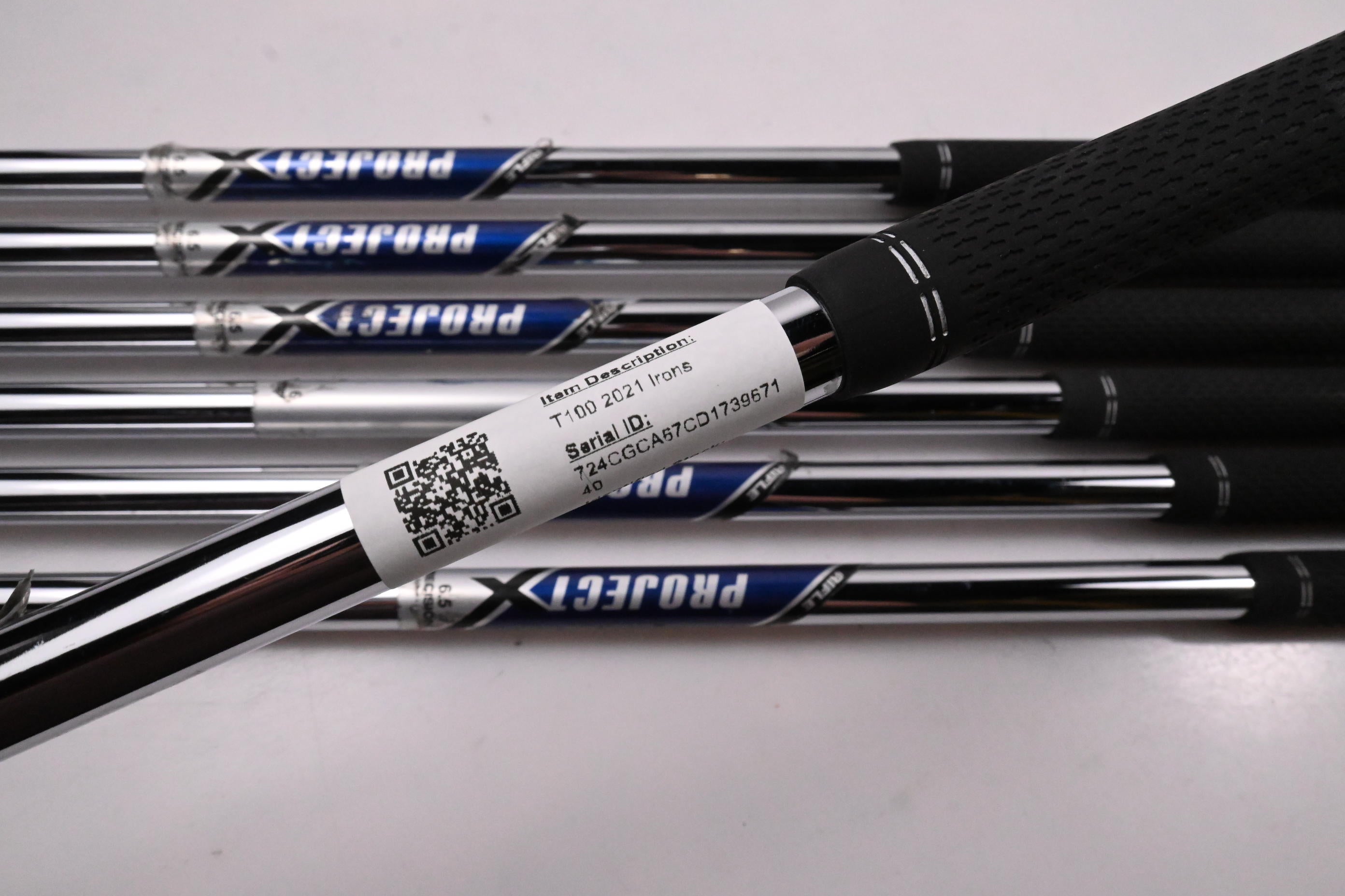 Titleist T100.S 2021 Irons / 5-PW+48° / Stiff Flex Project X Shafts