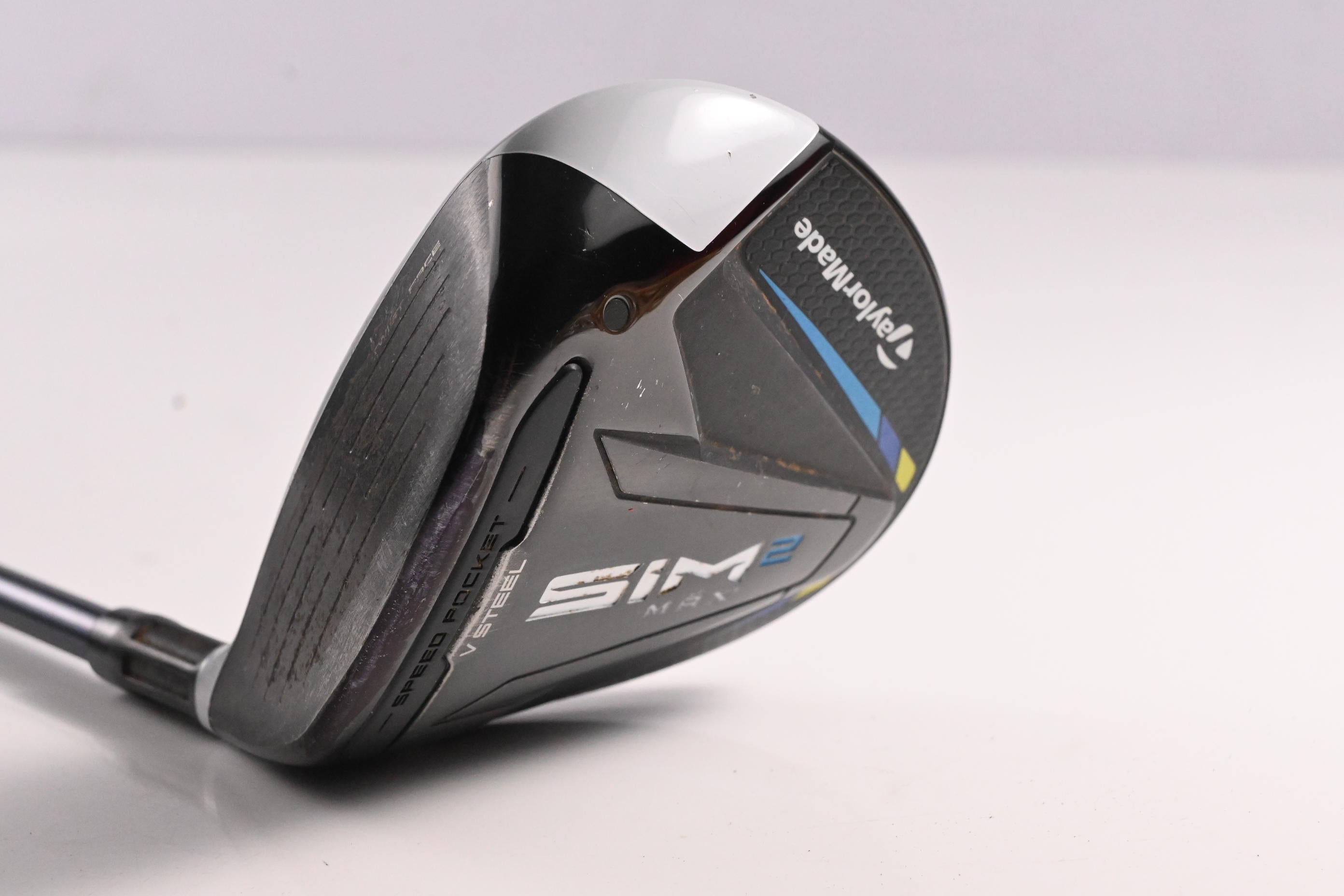 Left Hand Taylormade SIM Max #3 Wood / 15 Degree / Regular Flex Ventus Blue 5